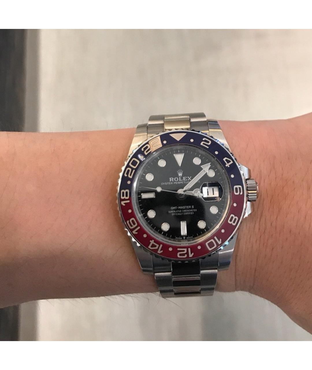 ROLEX Серебряные часы, фото 4
