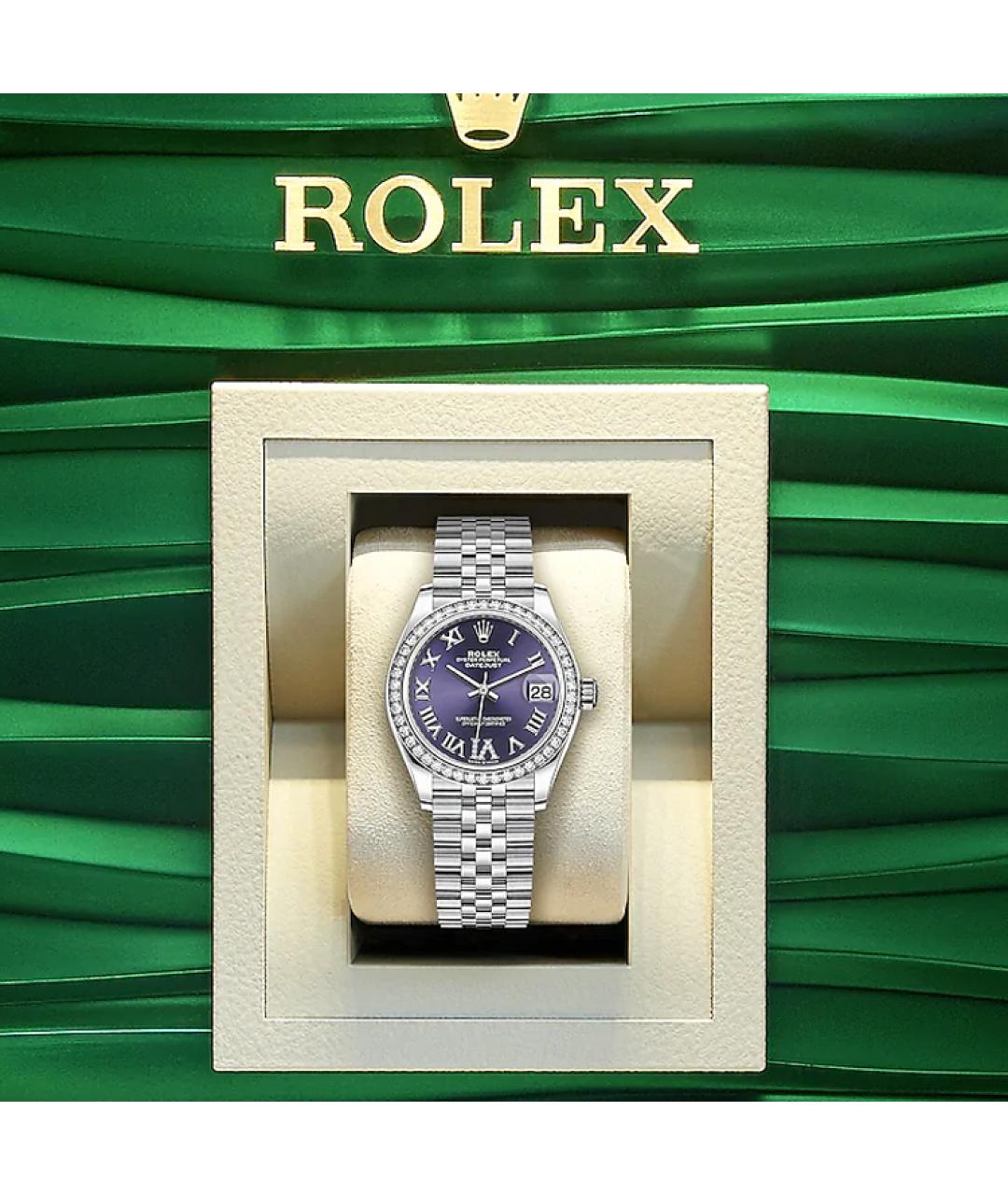 ROLEX Серебряные часы из белого золота, фото 3