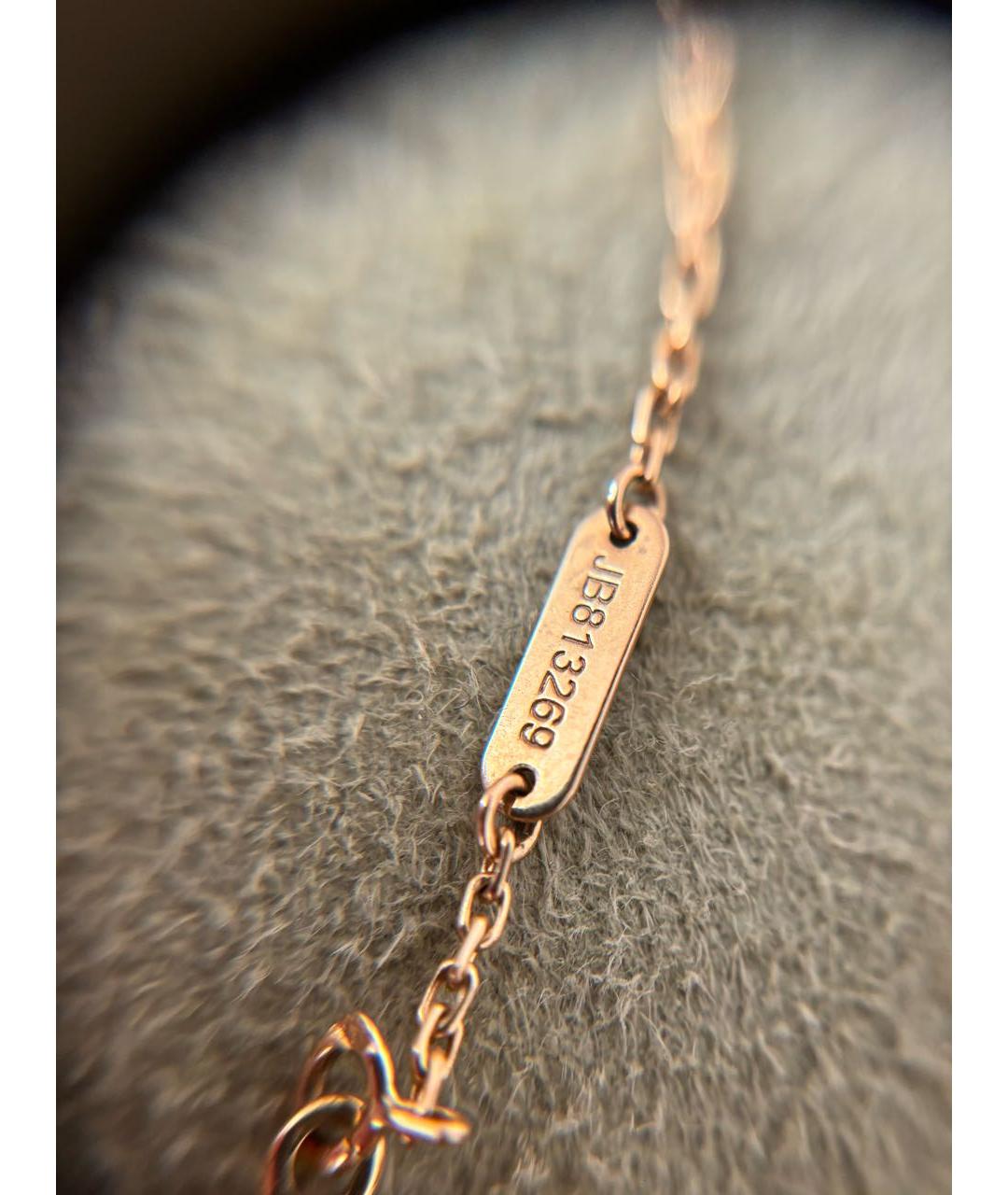 VAN CLEEF & ARPELS Бордовый комплект из желтого золота, фото 4