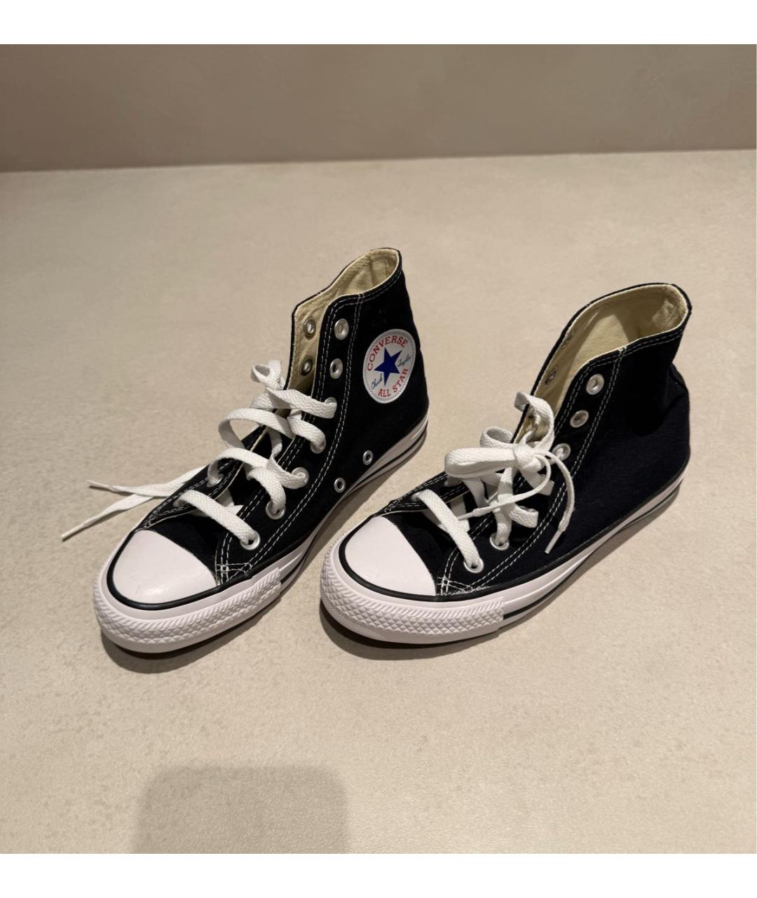 CONVERSE Черные кеды, фото 2