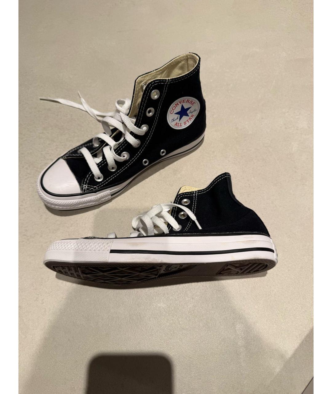 CONVERSE Черные кеды, фото 7