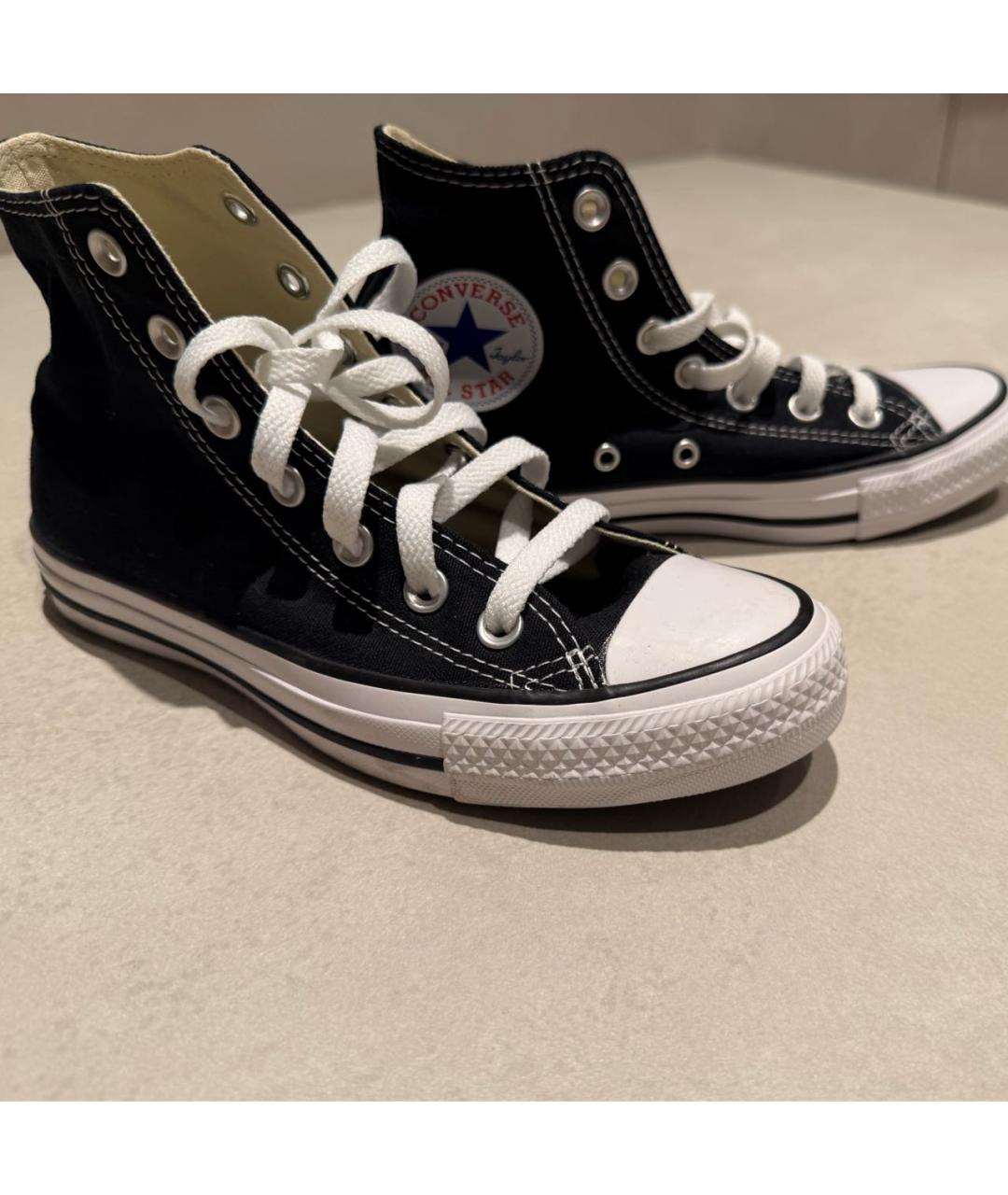 CONVERSE Черные кеды, фото 6