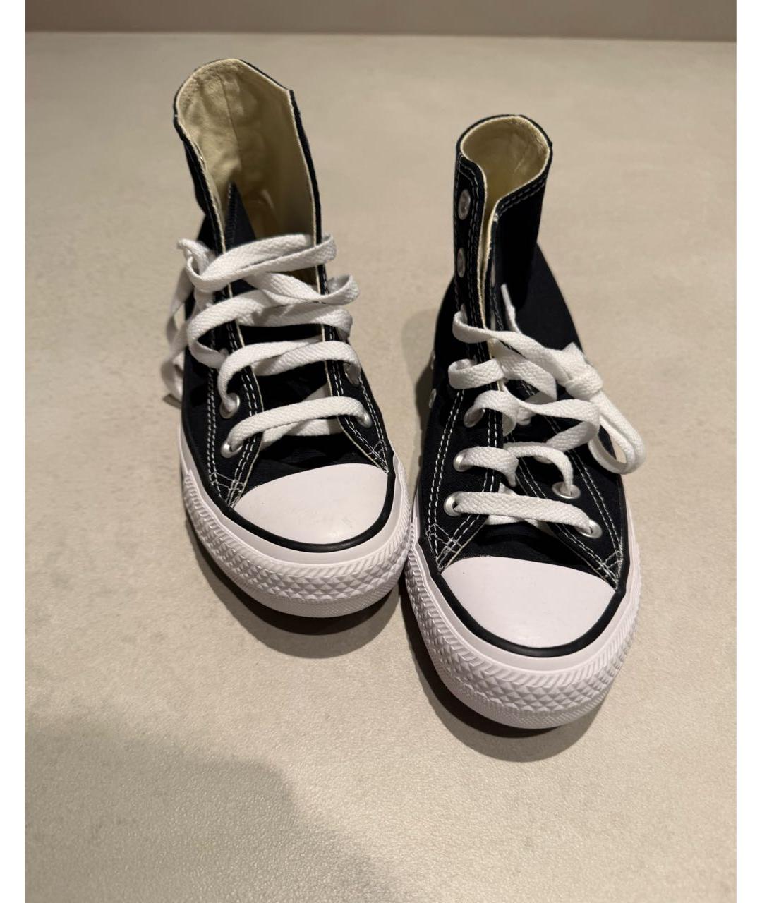 CONVERSE Черные кеды, фото 3