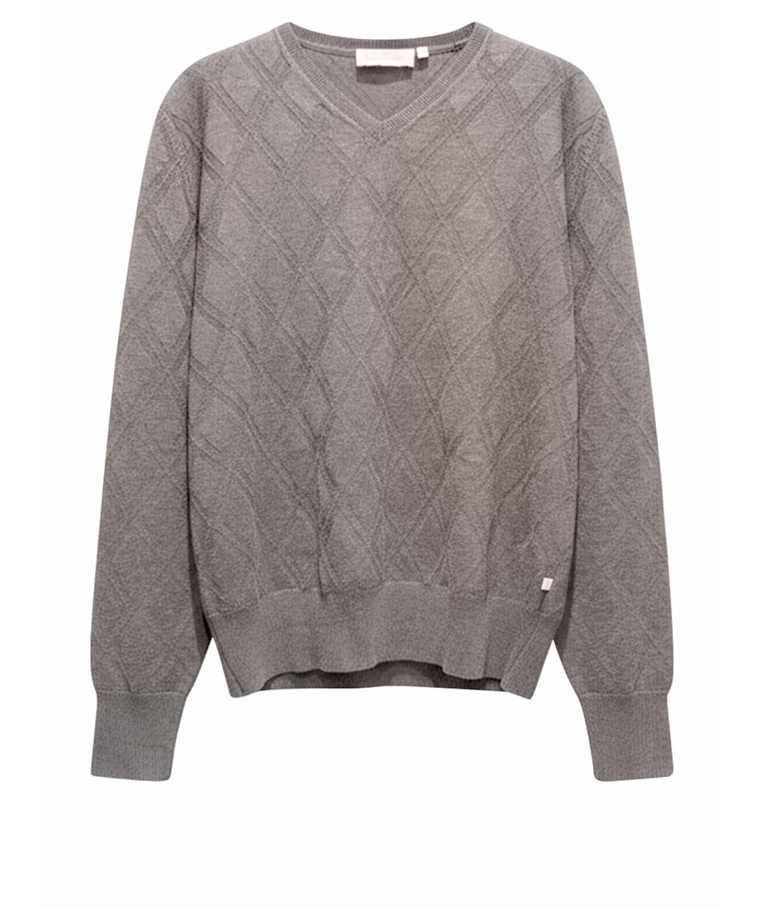 NINA RICCI Антрацитовый шерстяной джемпер / свитер, фото 1