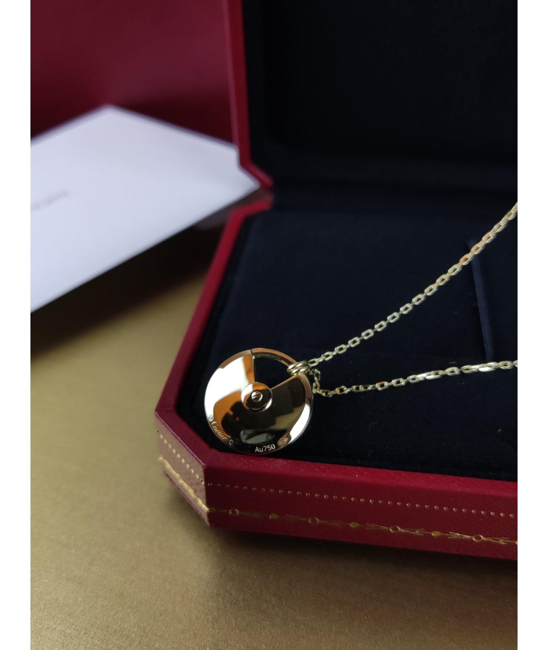 CARTIER Золотое колье из желтого золота, фото 4