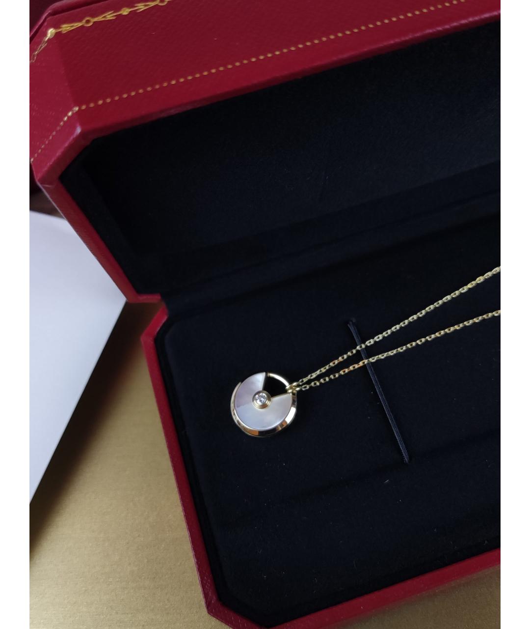 CARTIER Золотое колье из желтого золота, фото 2