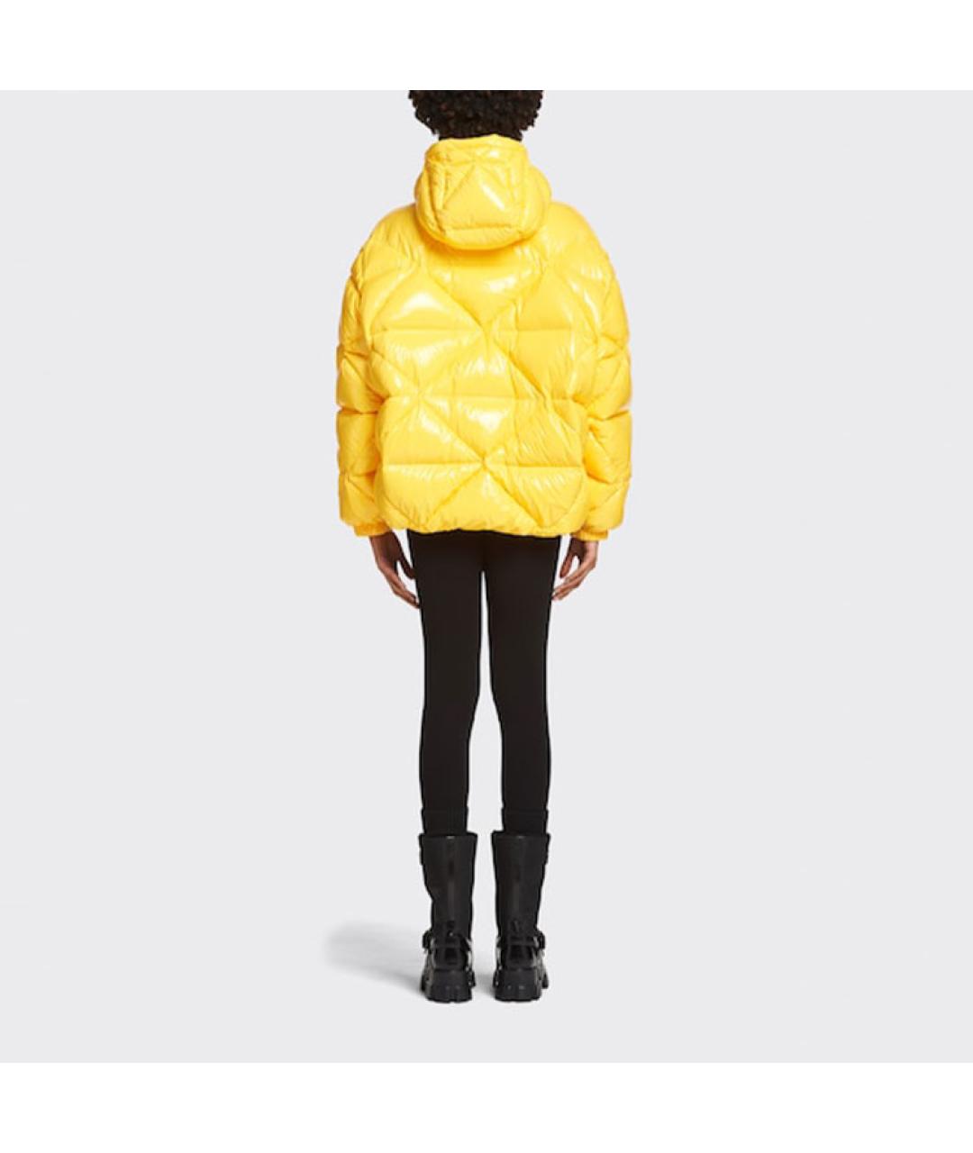 PRADA Желтый пуховик, фото 3