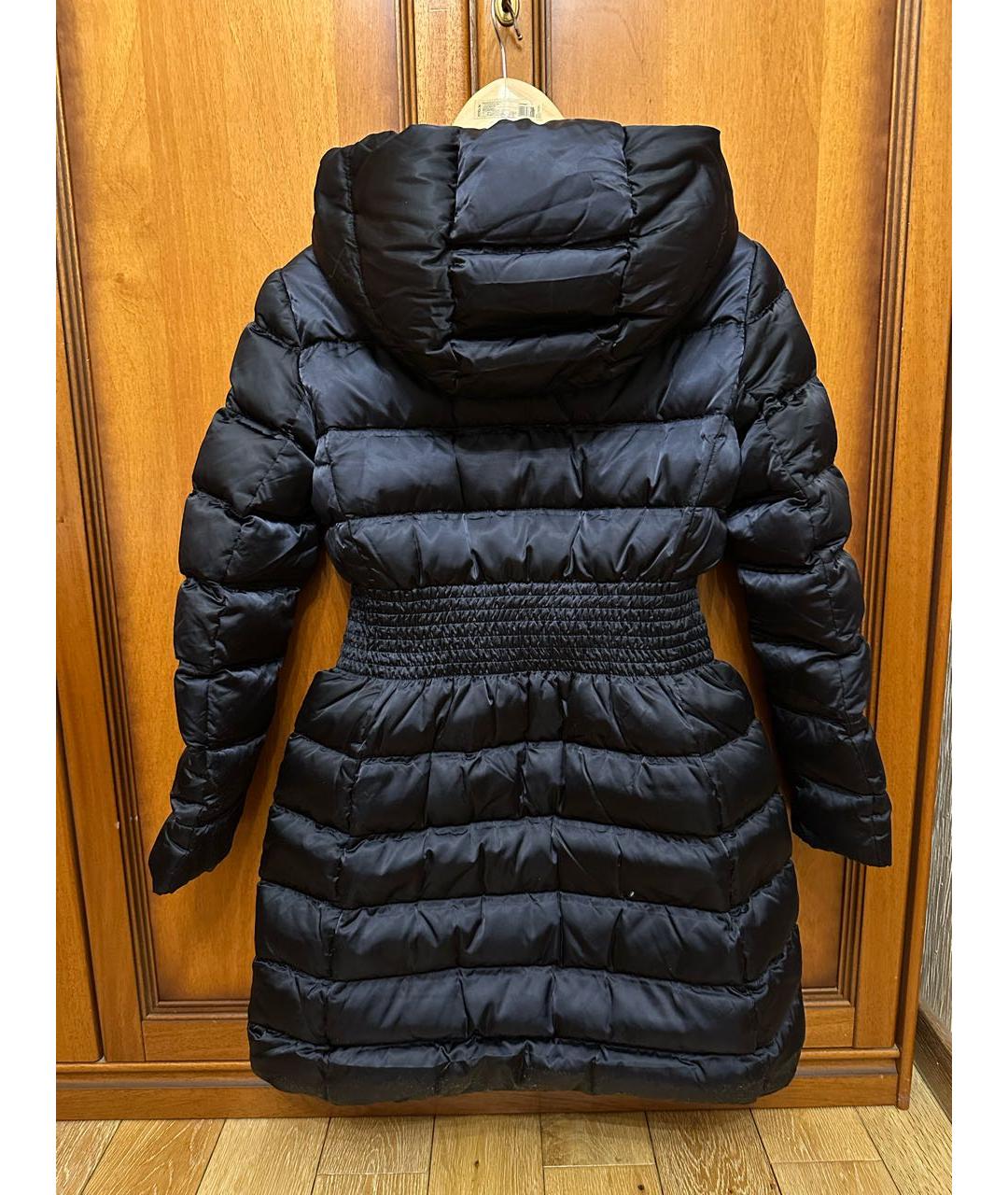 PRADA Темно-синий полиэстеровый пуховик, фото 2