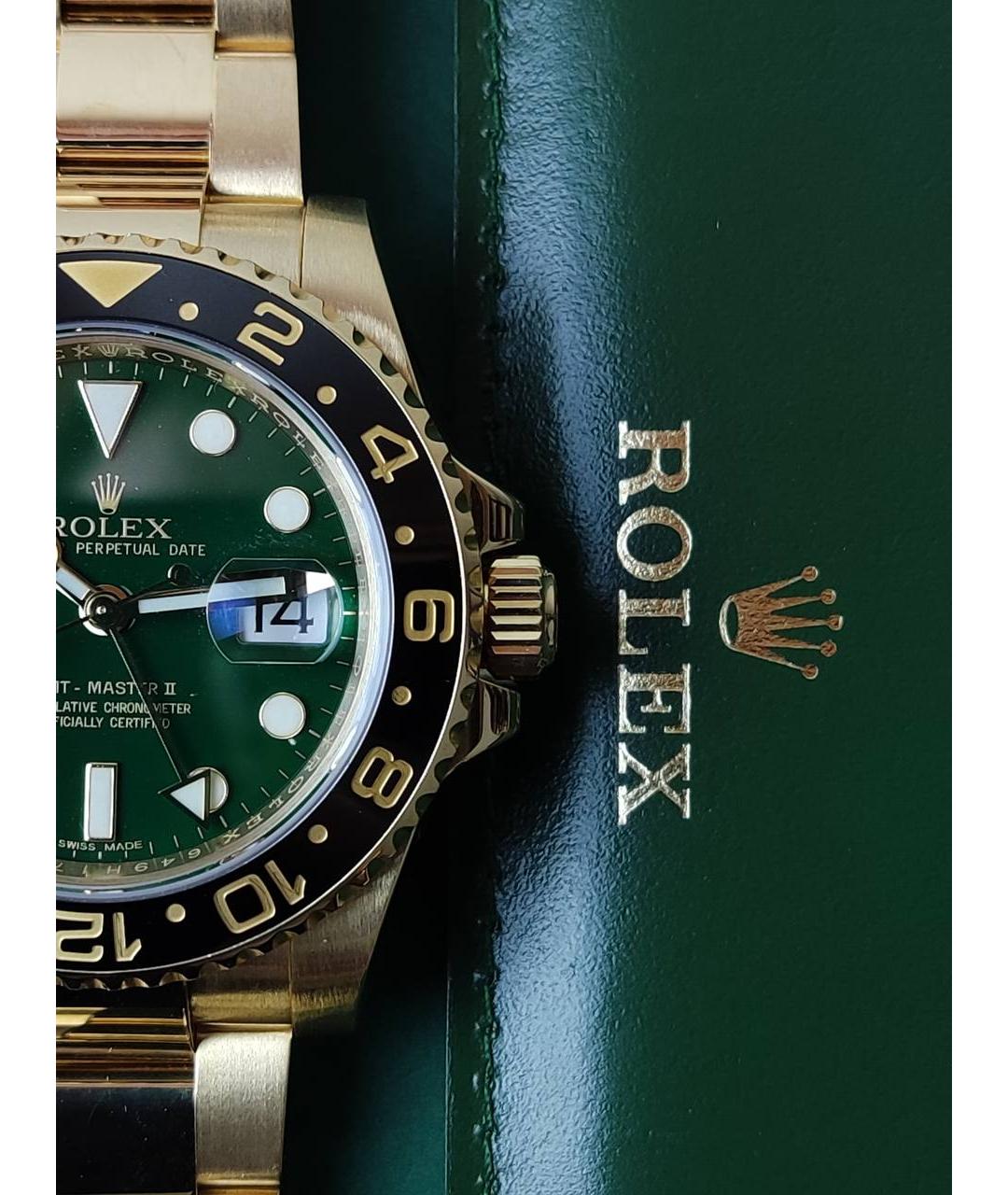 ROLEX Золотые часы из желтого золота, фото 6