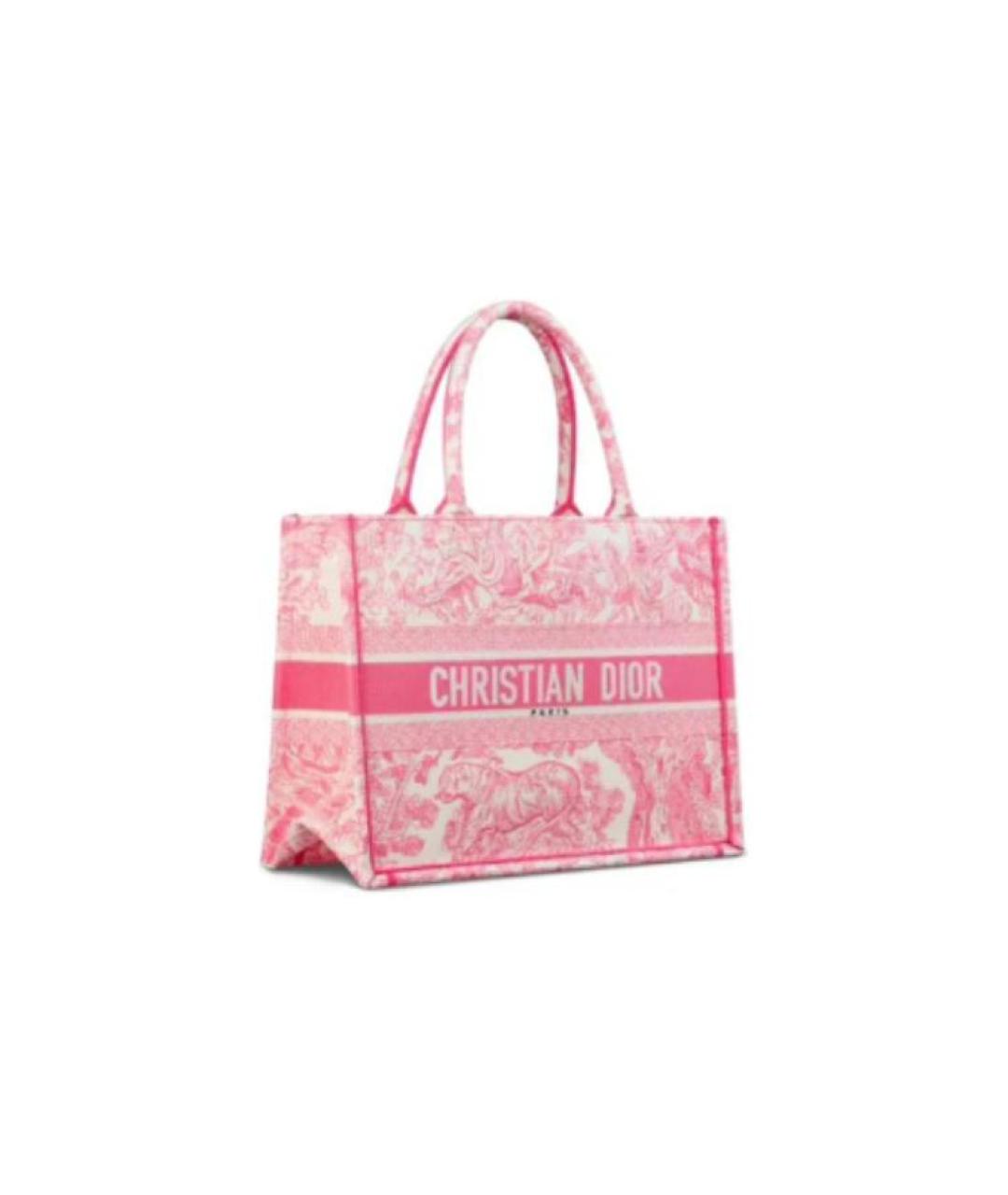 CHRISTIAN DIOR Розовая сумка через плечо, фото 2