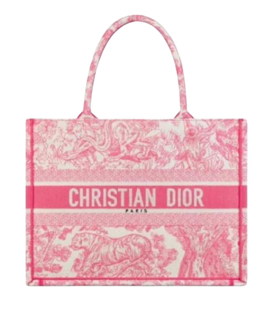 CHRISTIAN DIOR Розовая сумка через плечо, фото 1