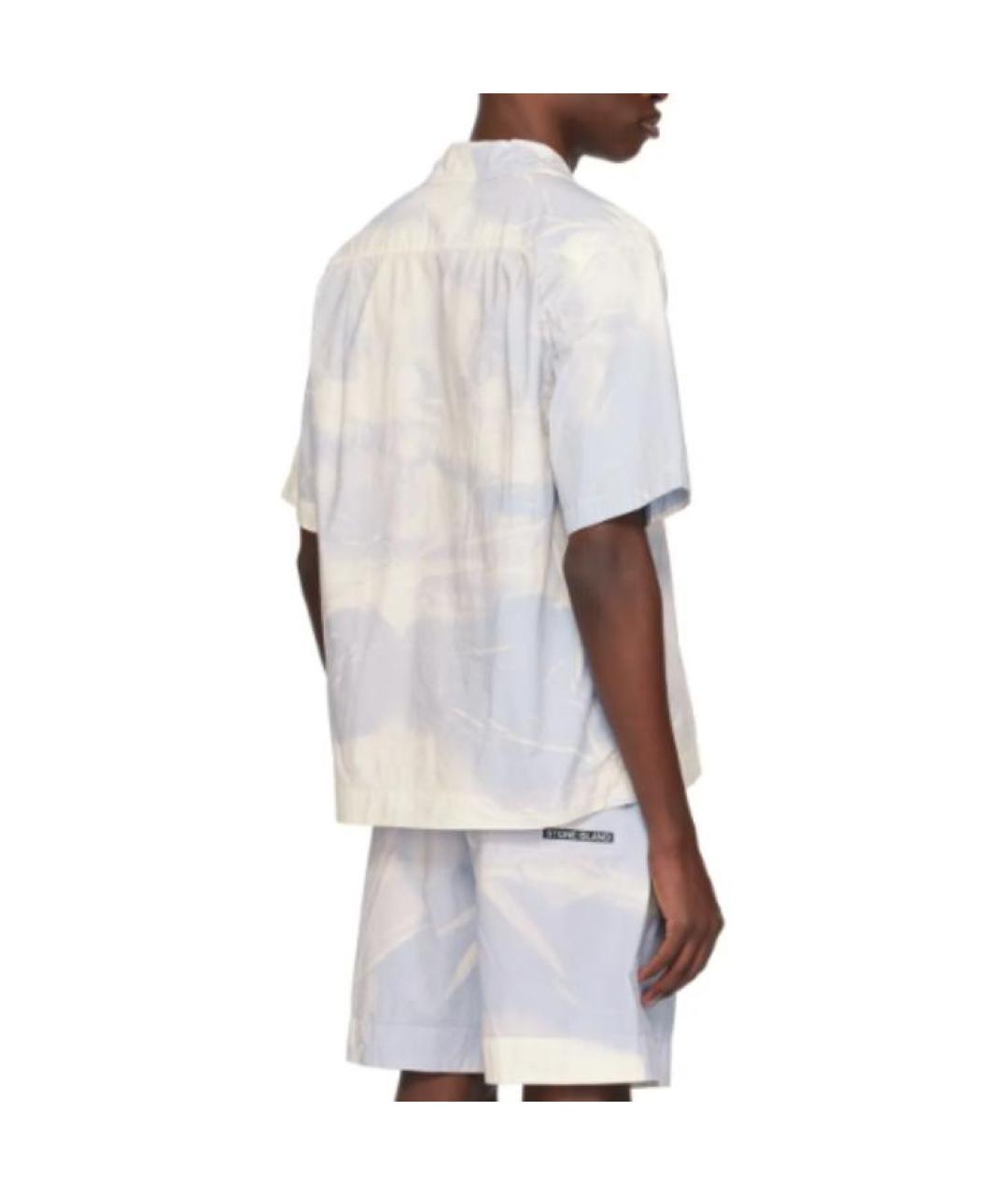 STONE ISLAND Мульти хлопковая кэжуал рубашка, фото 5