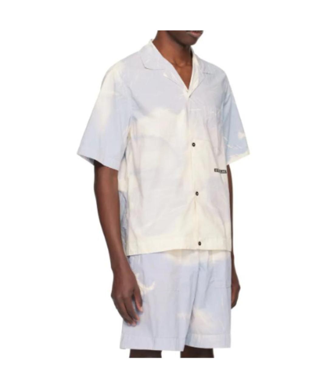 STONE ISLAND Мульти хлопковая кэжуал рубашка, фото 4