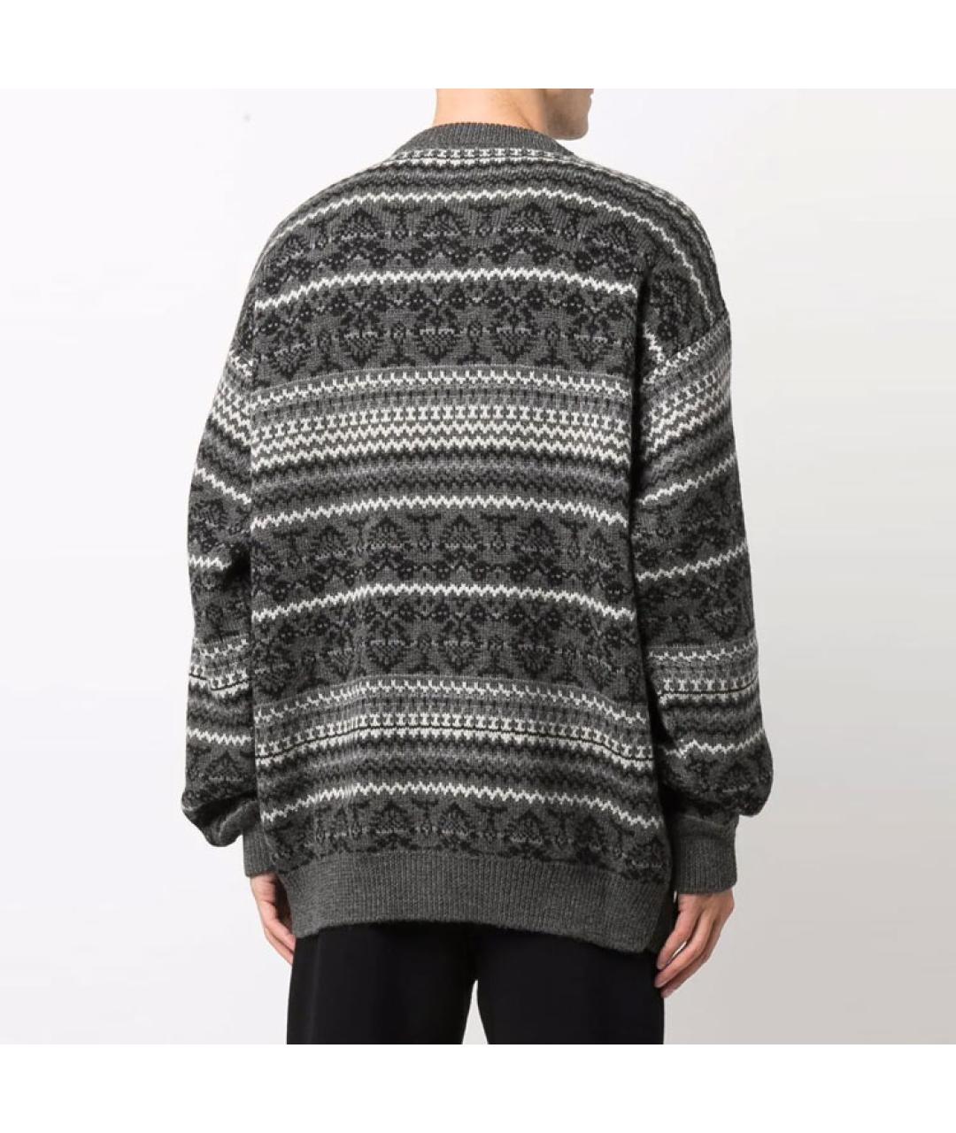 BALENCIAGA Серый джемпер / свитер, фото 5