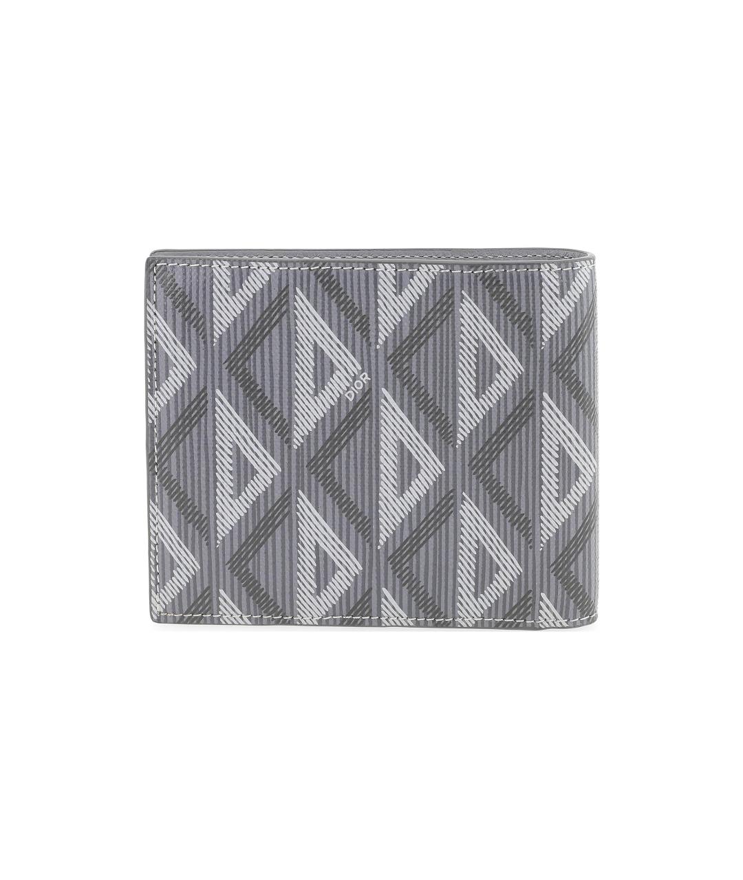 CHRISTIAN DIOR Серый кошелек, фото 4