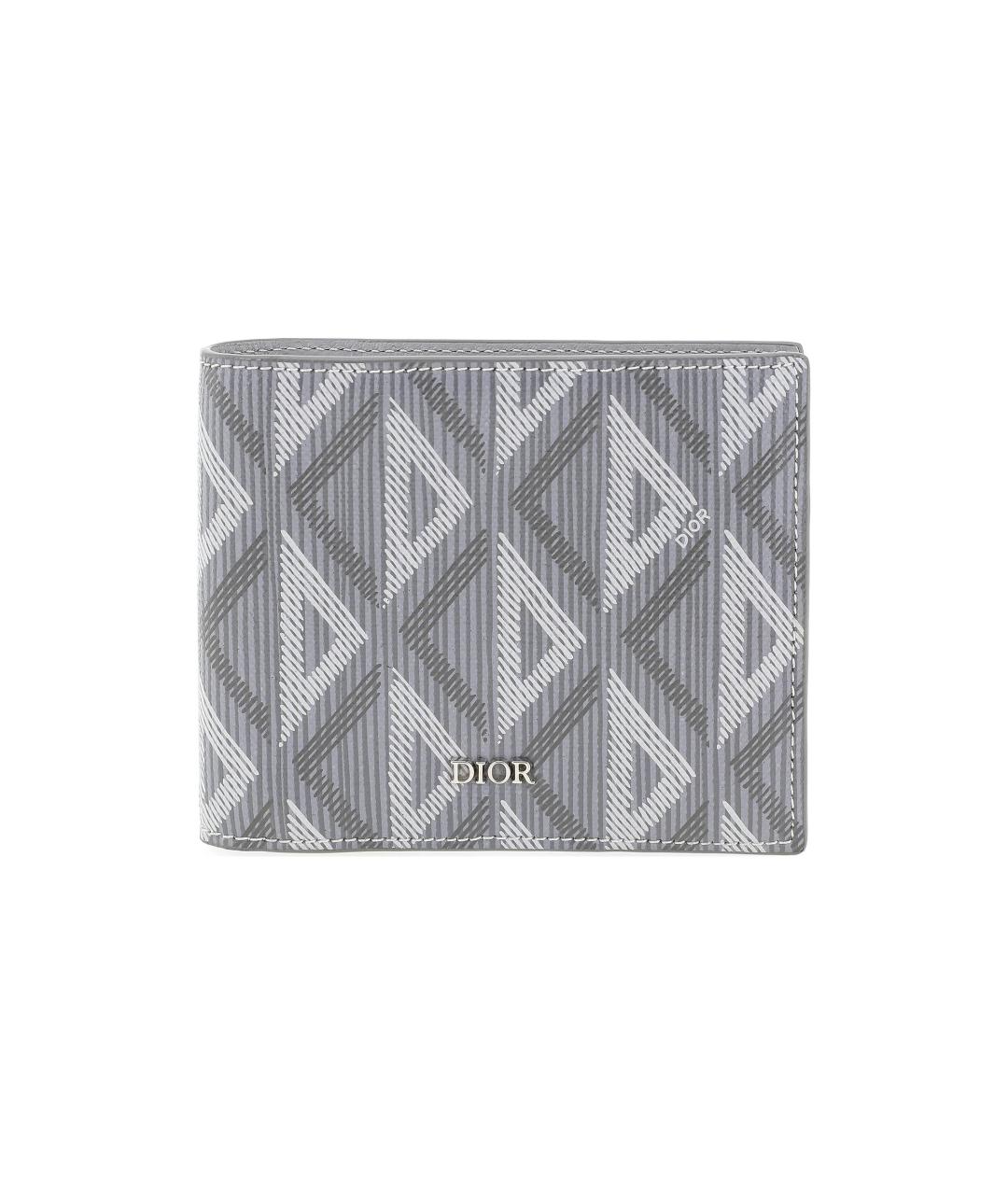 CHRISTIAN DIOR Серый кошелек, фото 2