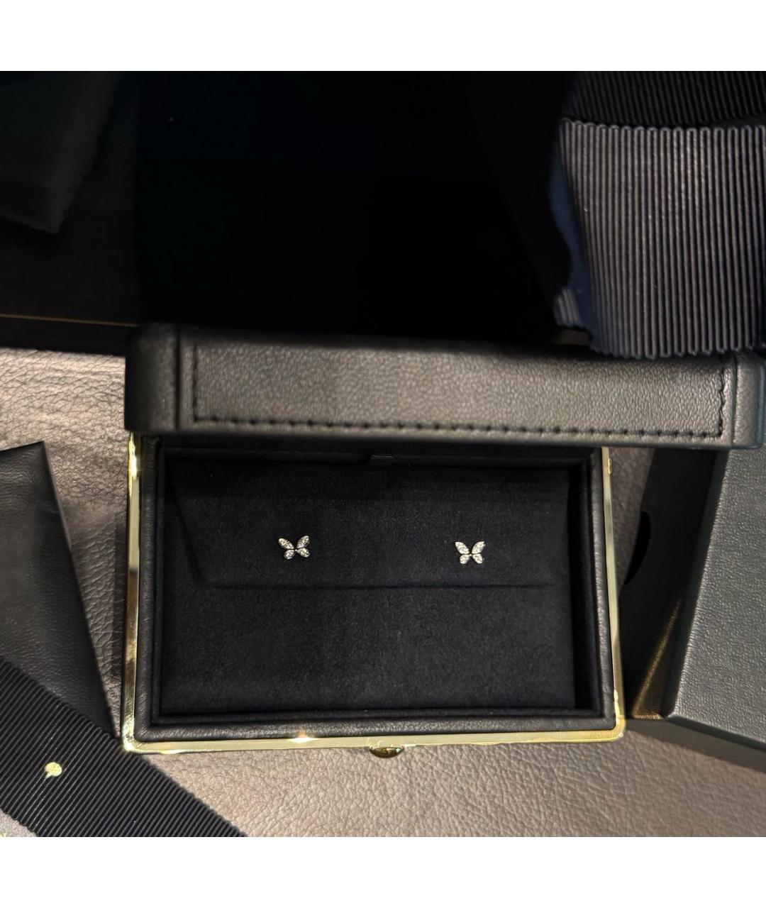 GRAFF Серебряные серьги из белого золота, фото 4