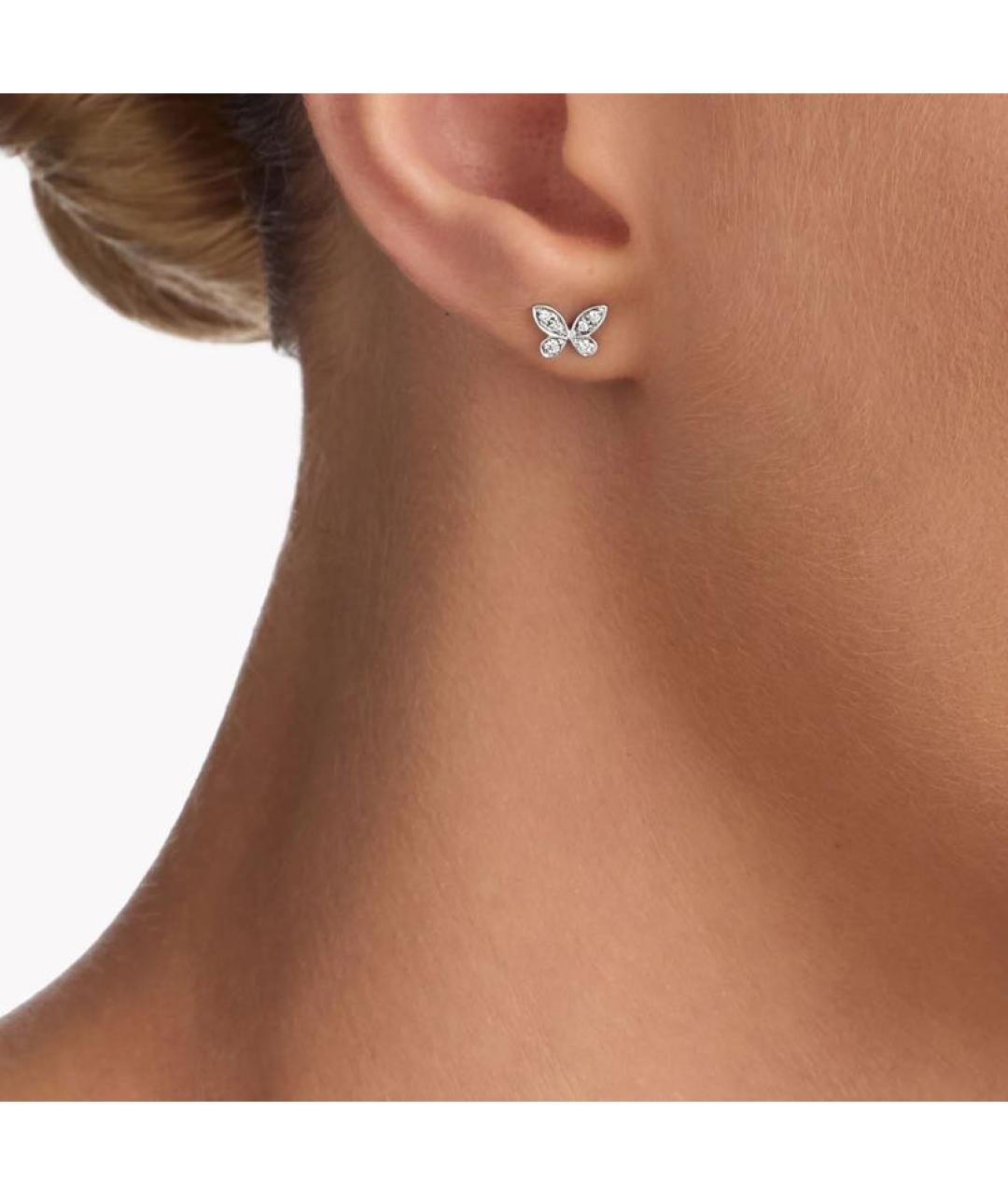 GRAFF Серебряные серьги из белого золота, фото 2