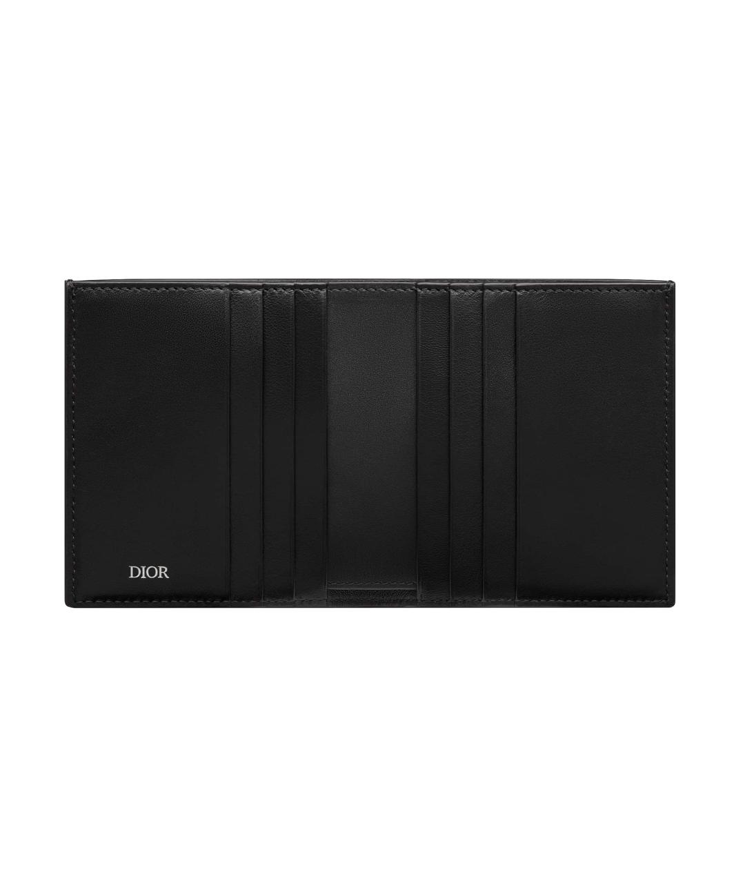 CHRISTIAN DIOR Черный кошелек, фото 4
