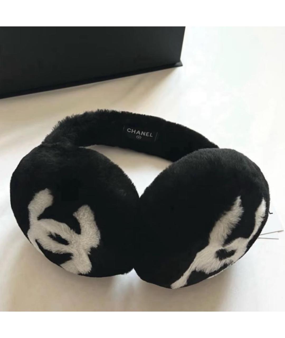 CHANEL Черные наушники, фото 4