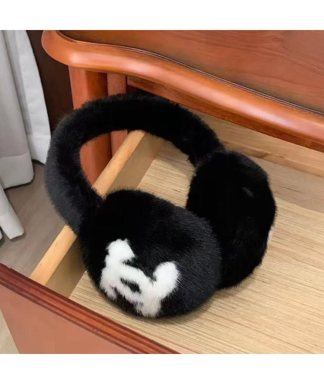 CHANEL Черные наушники, фото 3