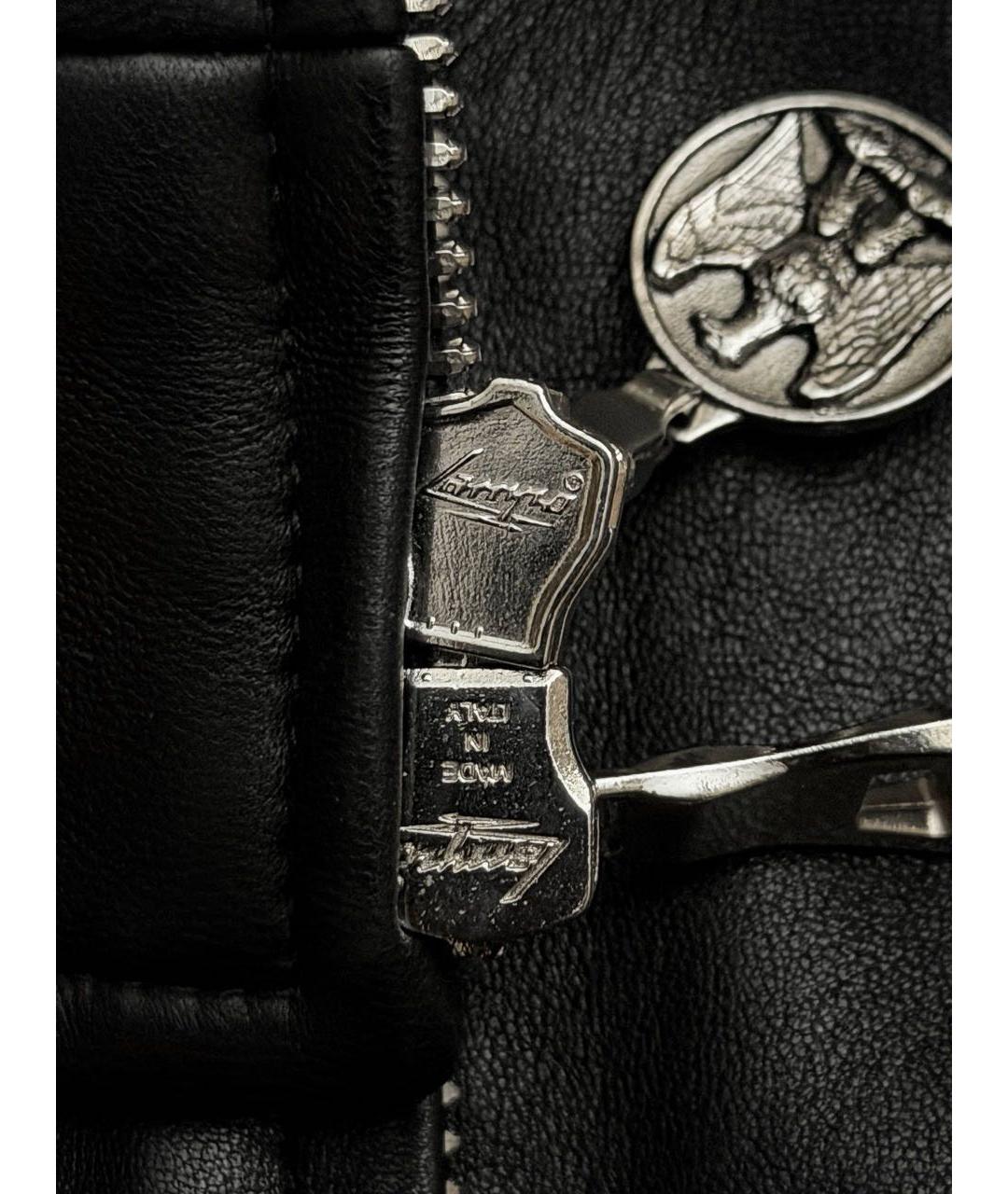 BALMAIN Черная кожаная куртка, фото 6