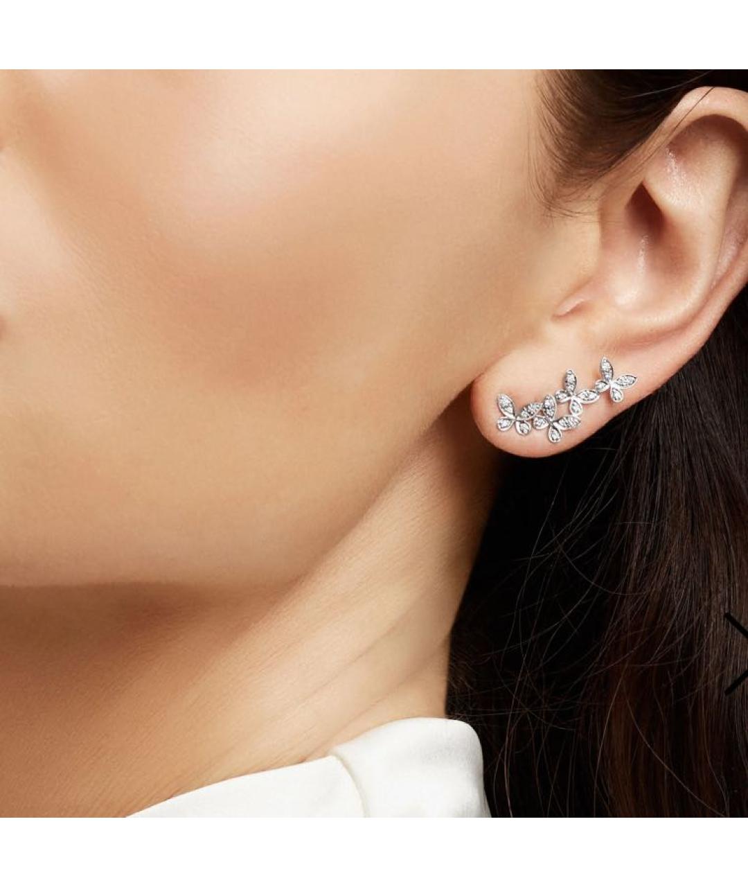 GRAFF Серебряные серьги из белого золота, фото 2