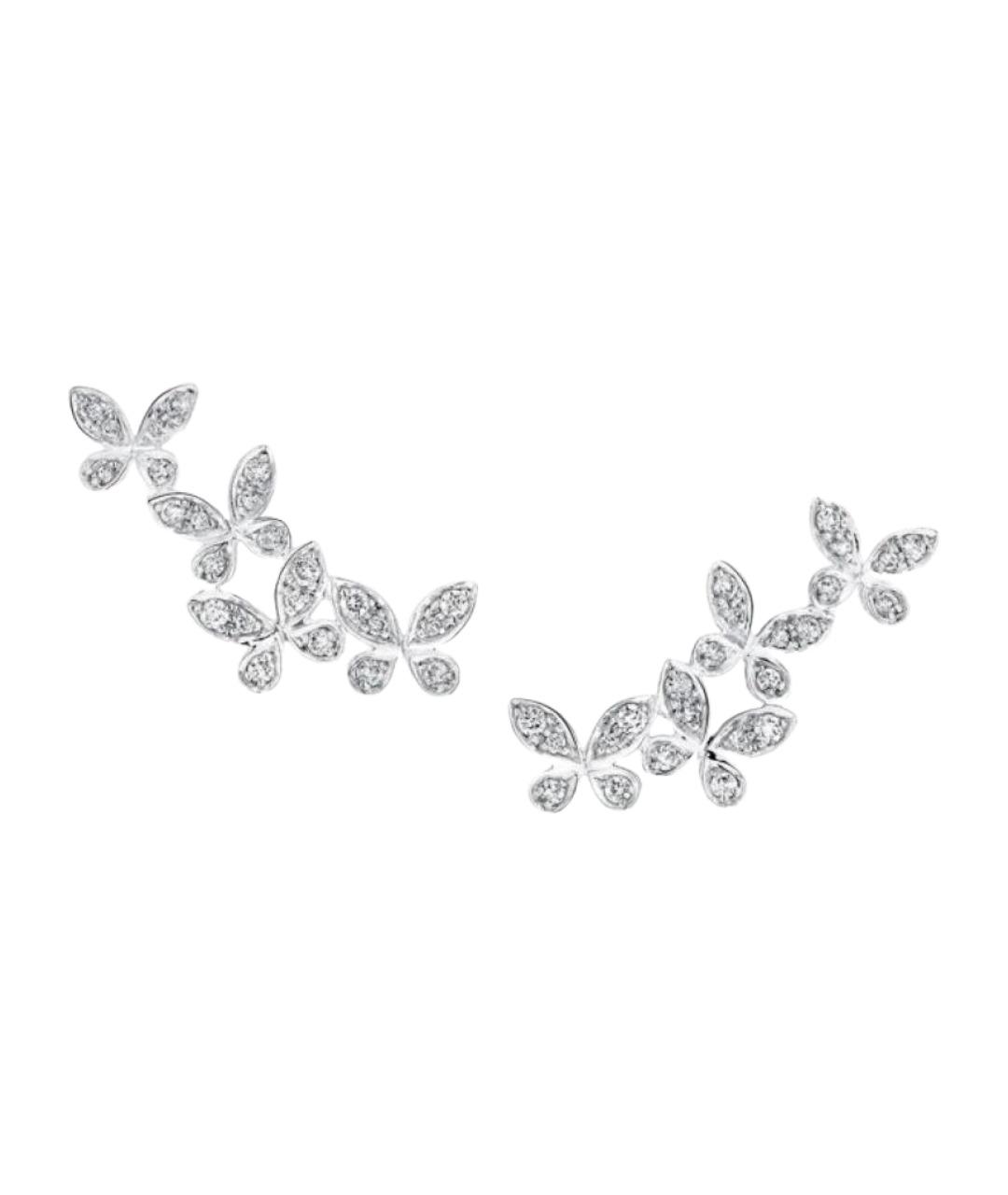 GRAFF Серебряные серьги из белого золота, фото 1