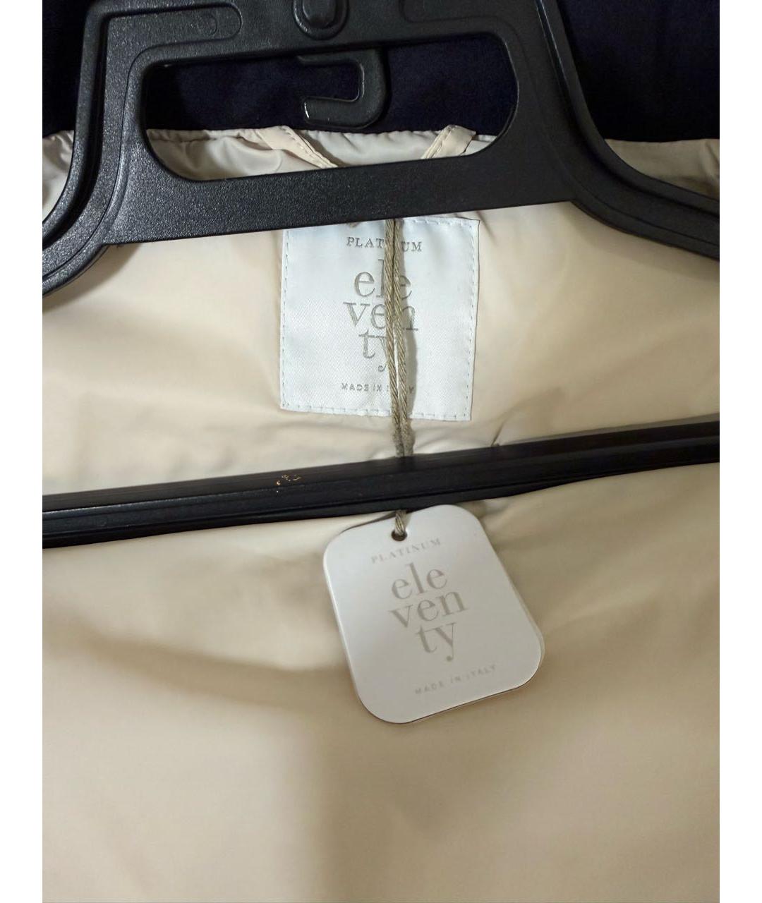 ELEVENTY Темно-синий шерстяной жилет, фото 7