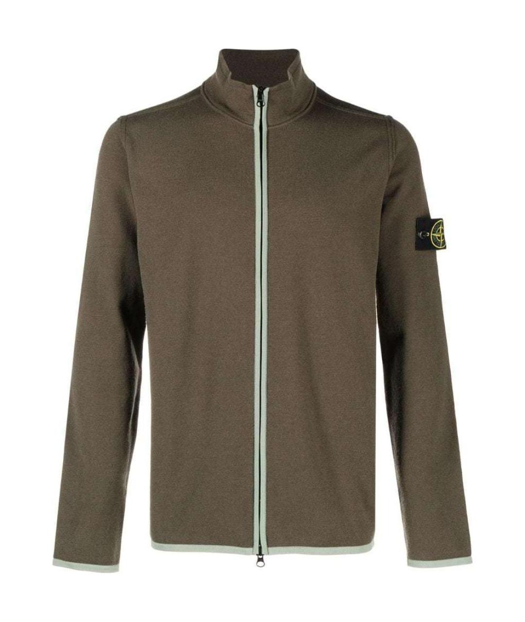 STONE ISLAND Зеленая куртка, фото 1