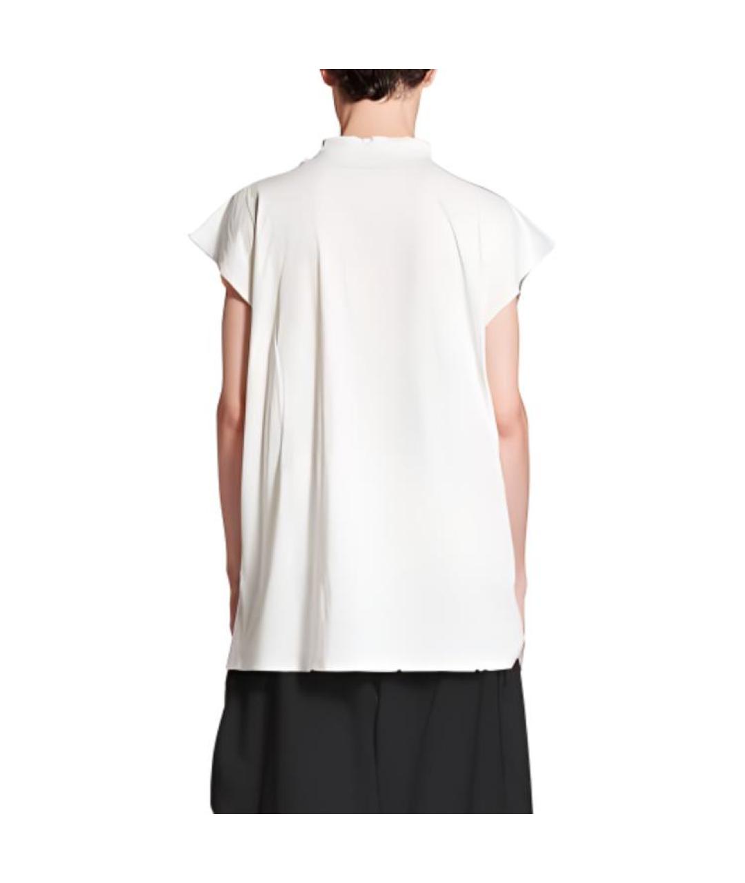 BALENCIAGA Белая хлопковая майка, фото 4