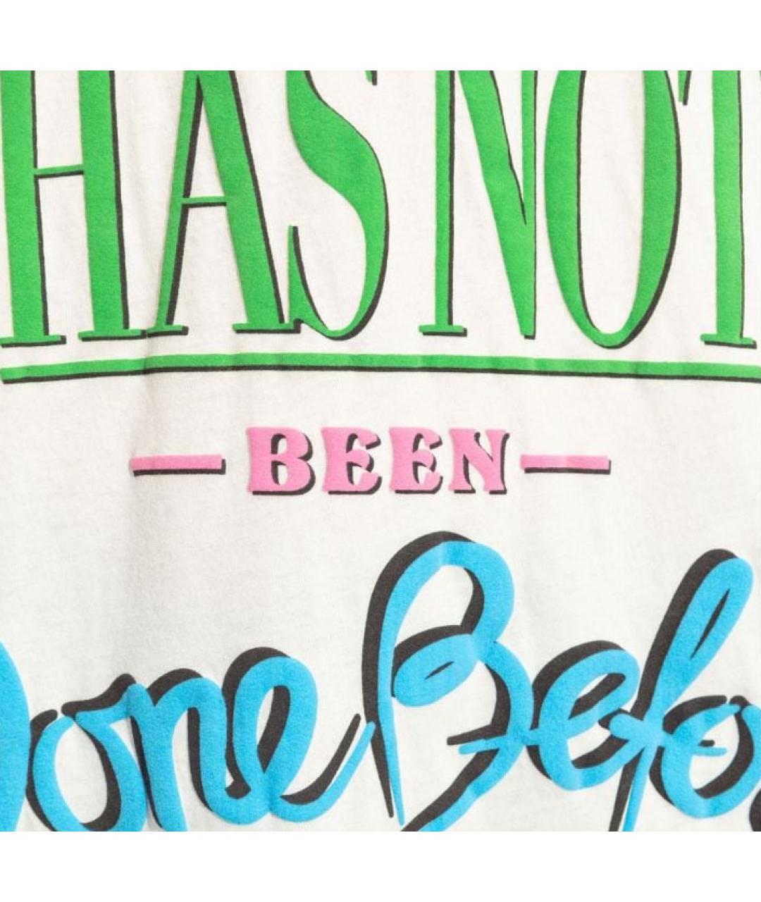 BALENCIAGA Белая хлопковая майка, фото 6