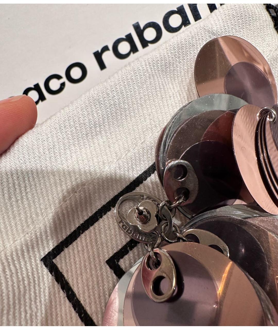 PACO RABANNE Мульти пластиковые серьги, фото 3