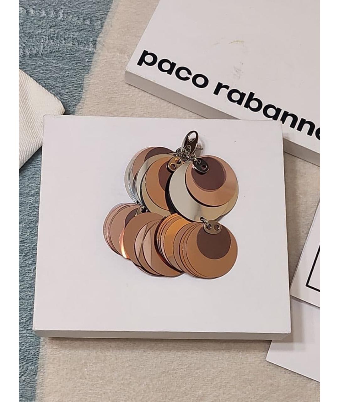 PACO RABANNE Мульти пластиковые серьги, фото 5