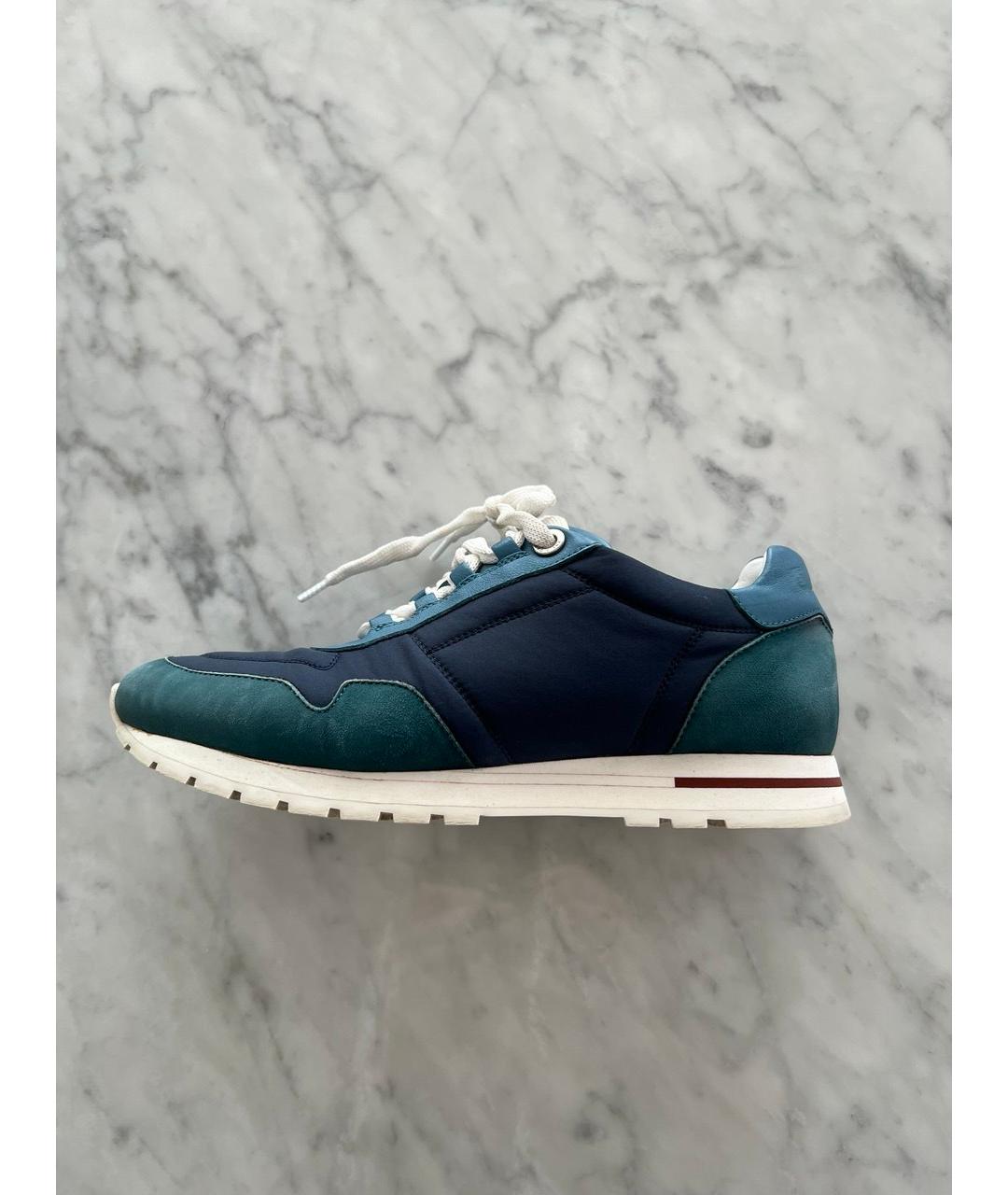 LORO PIANA Мульти текстильные кроссовки, фото 6