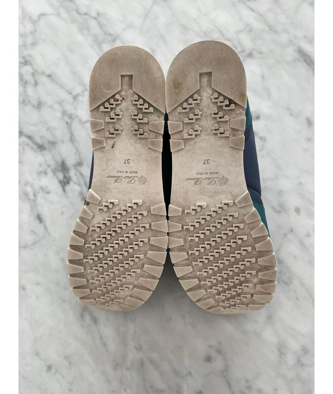 LORO PIANA Мульти текстильные кроссовки, фото 5