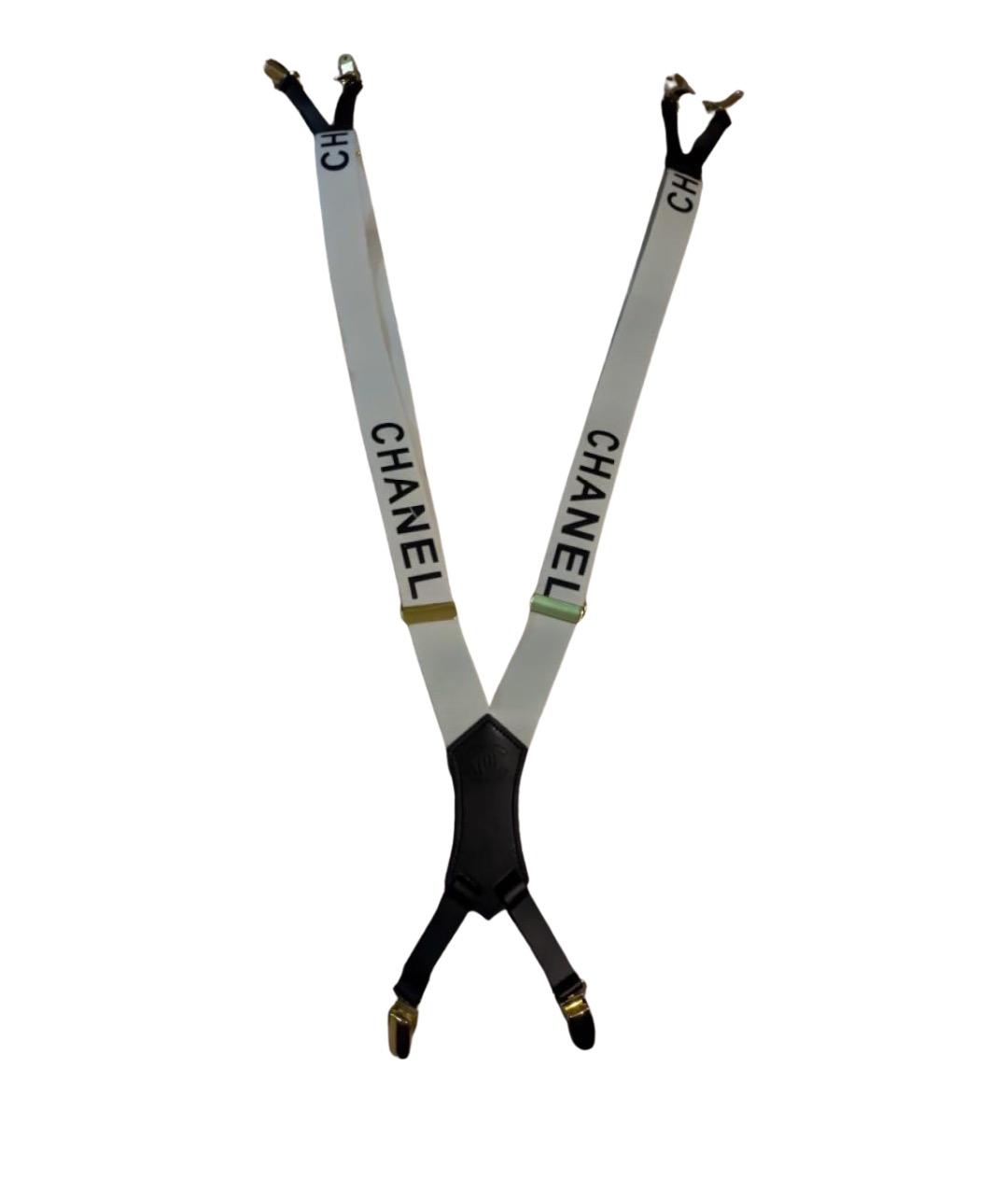 CHANEL Белый ремень, фото 1