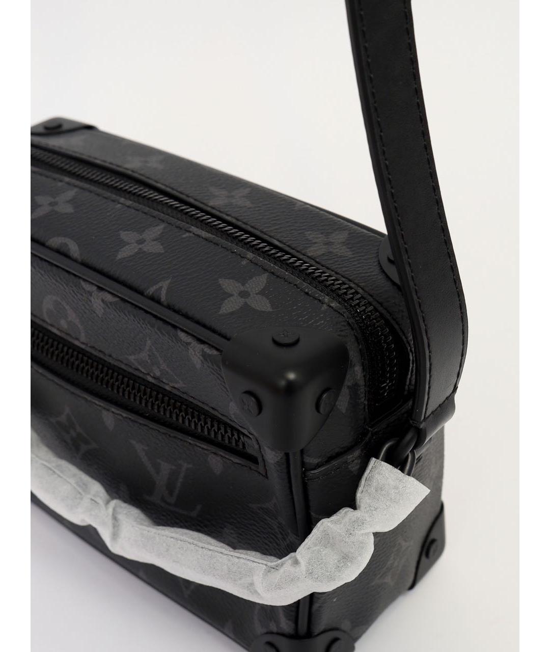 LOUIS VUITTON Черная сумка на плечо, фото 7