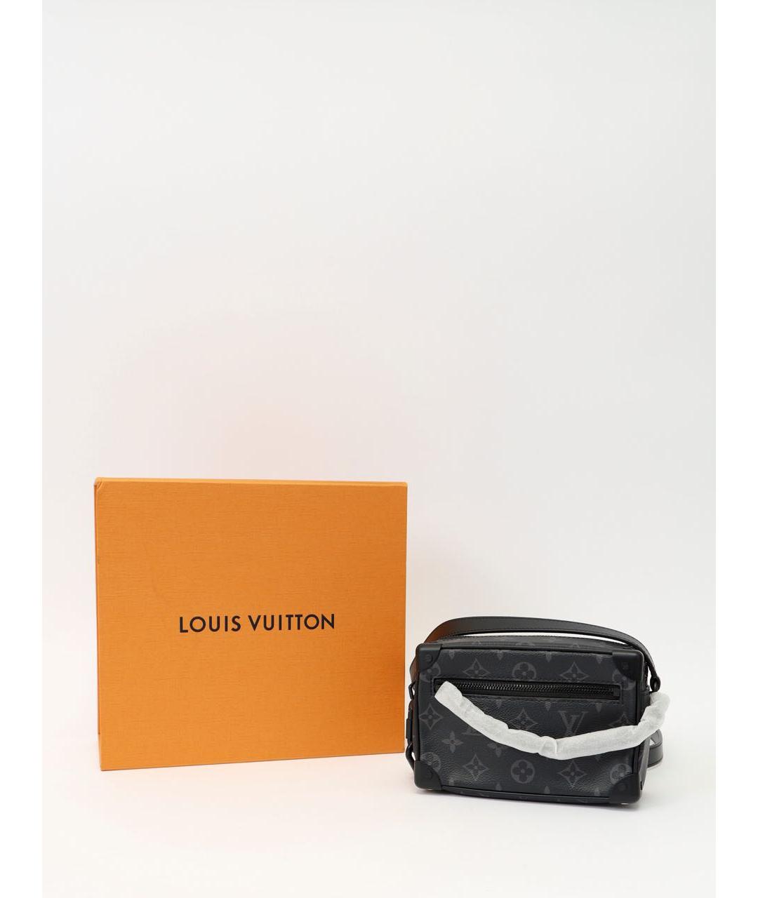 LOUIS VUITTON Черная сумка на плечо, фото 4