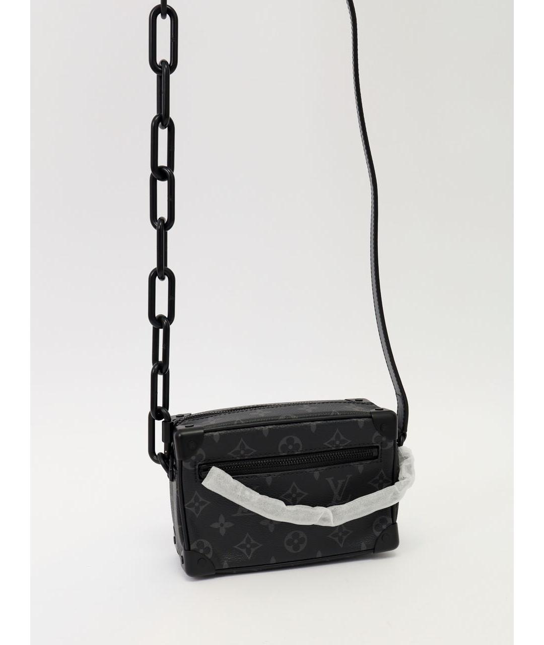 LOUIS VUITTON Черная сумка на плечо, фото 5