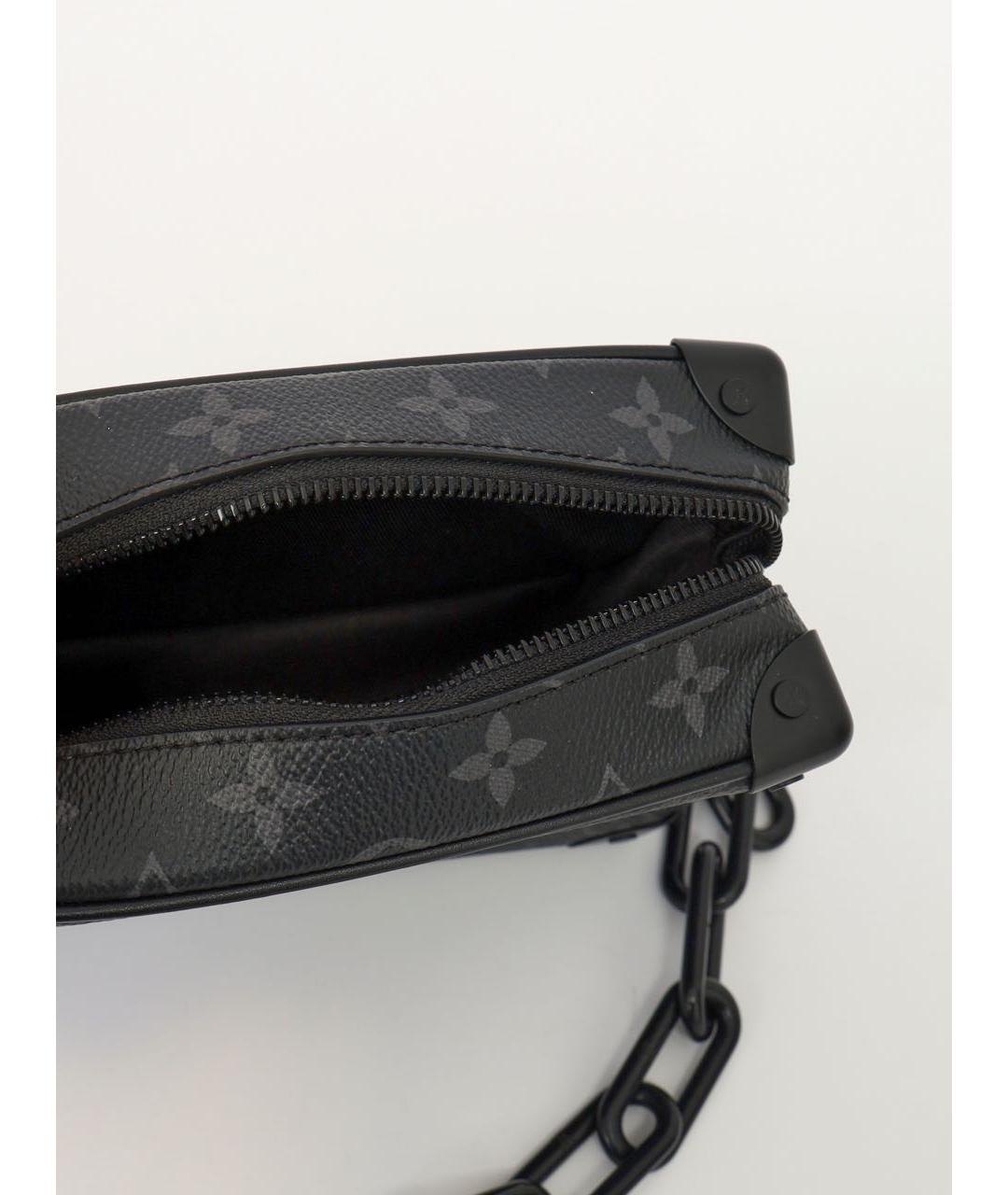 LOUIS VUITTON Черная сумка на плечо, фото 8