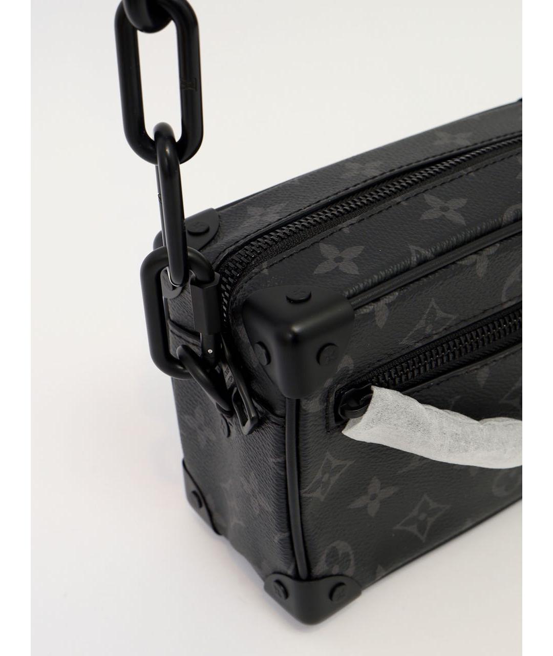 LOUIS VUITTON Черная сумка на плечо, фото 6