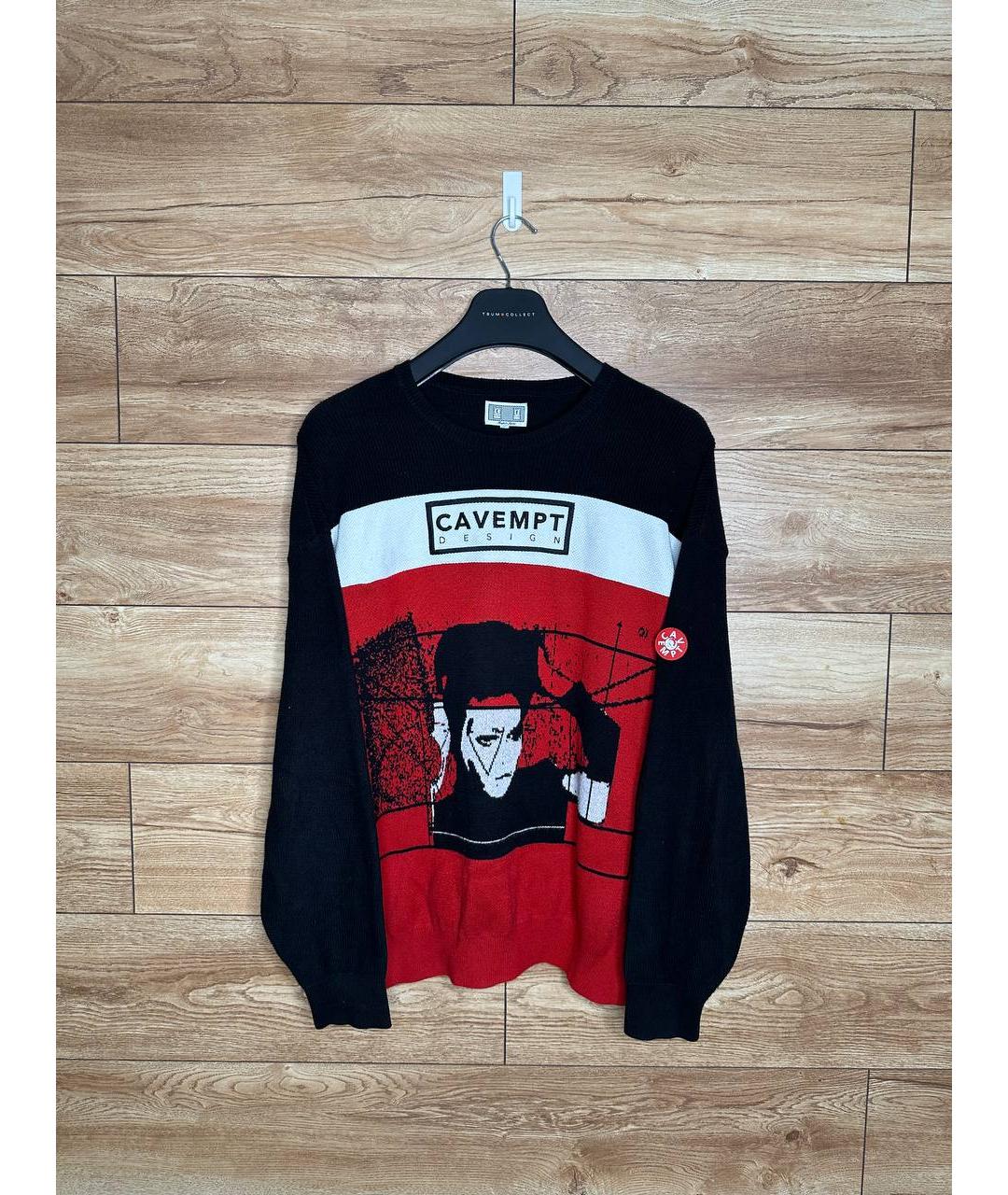 CAV EMPT Черный хлопковый джемпер / свитер, фото 5