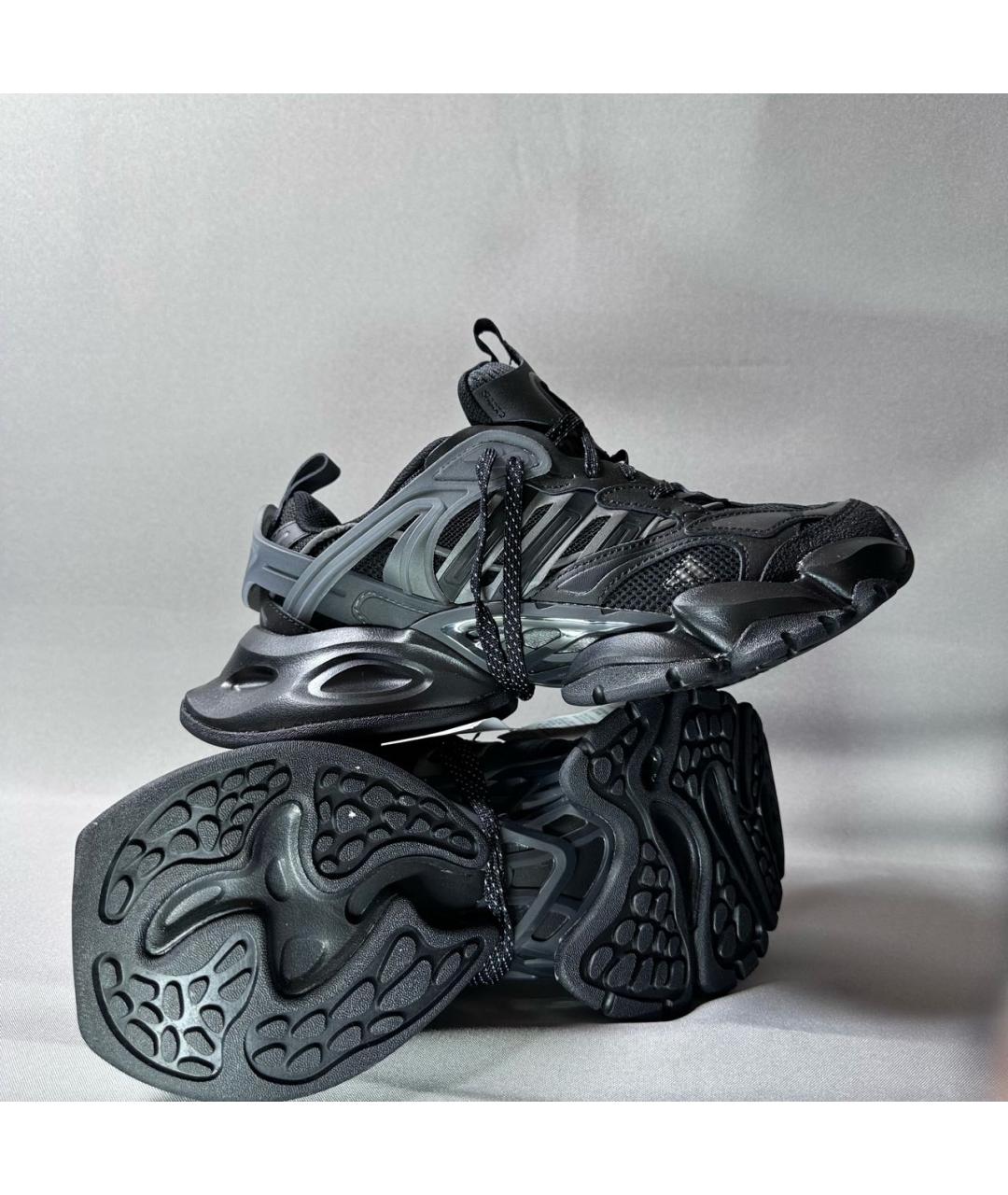 ADIDAS Черные текстильные высокие кроссовки / кеды, фото 9