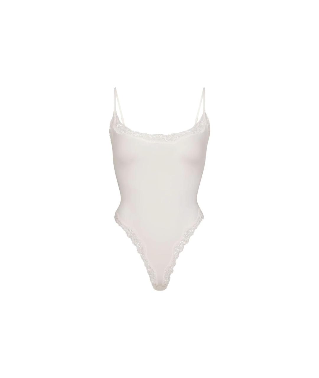 SKIMS Белое боди, фото 1