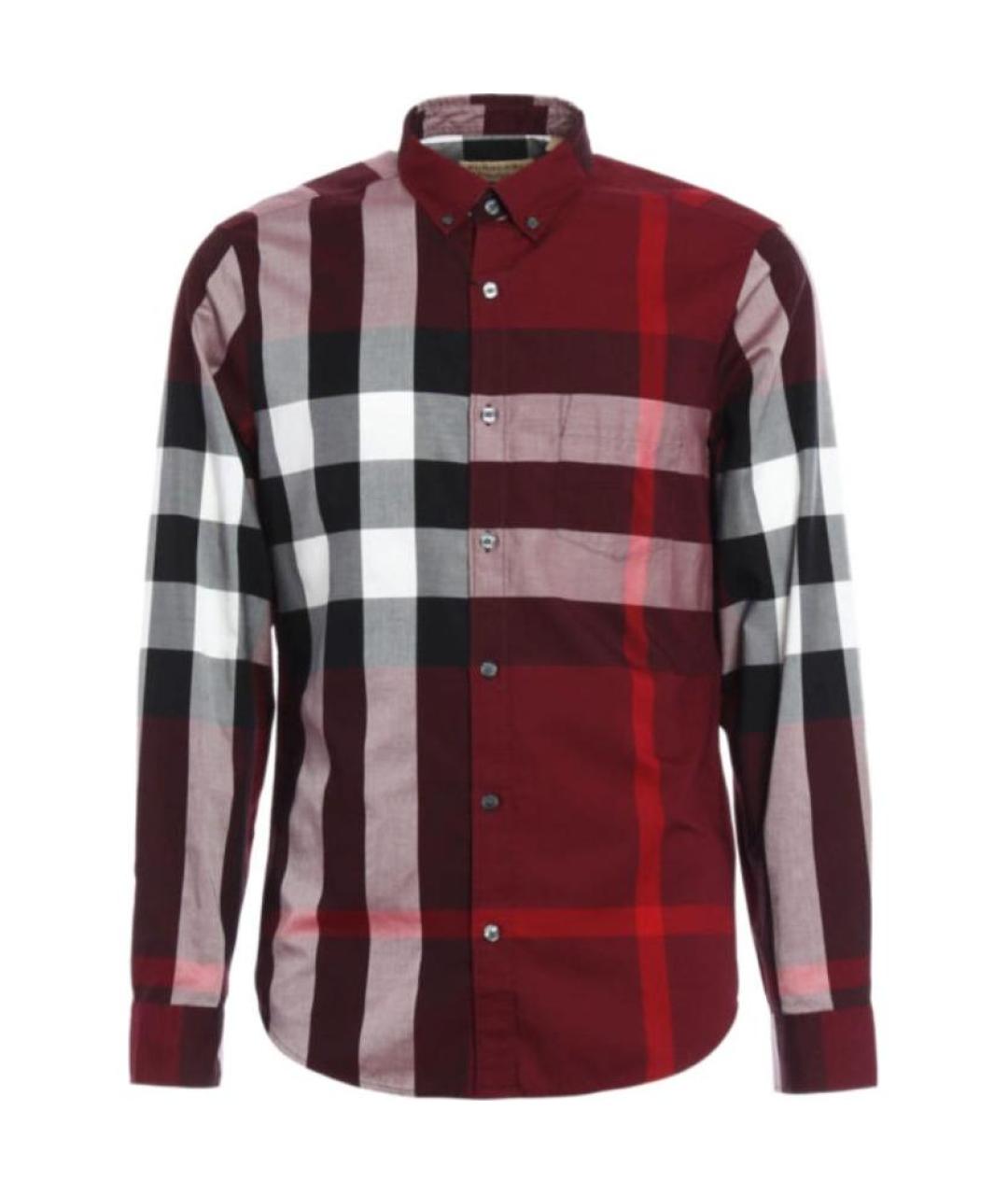 BURBERRY Мульти хлопковая кэжуал рубашка, фото 1