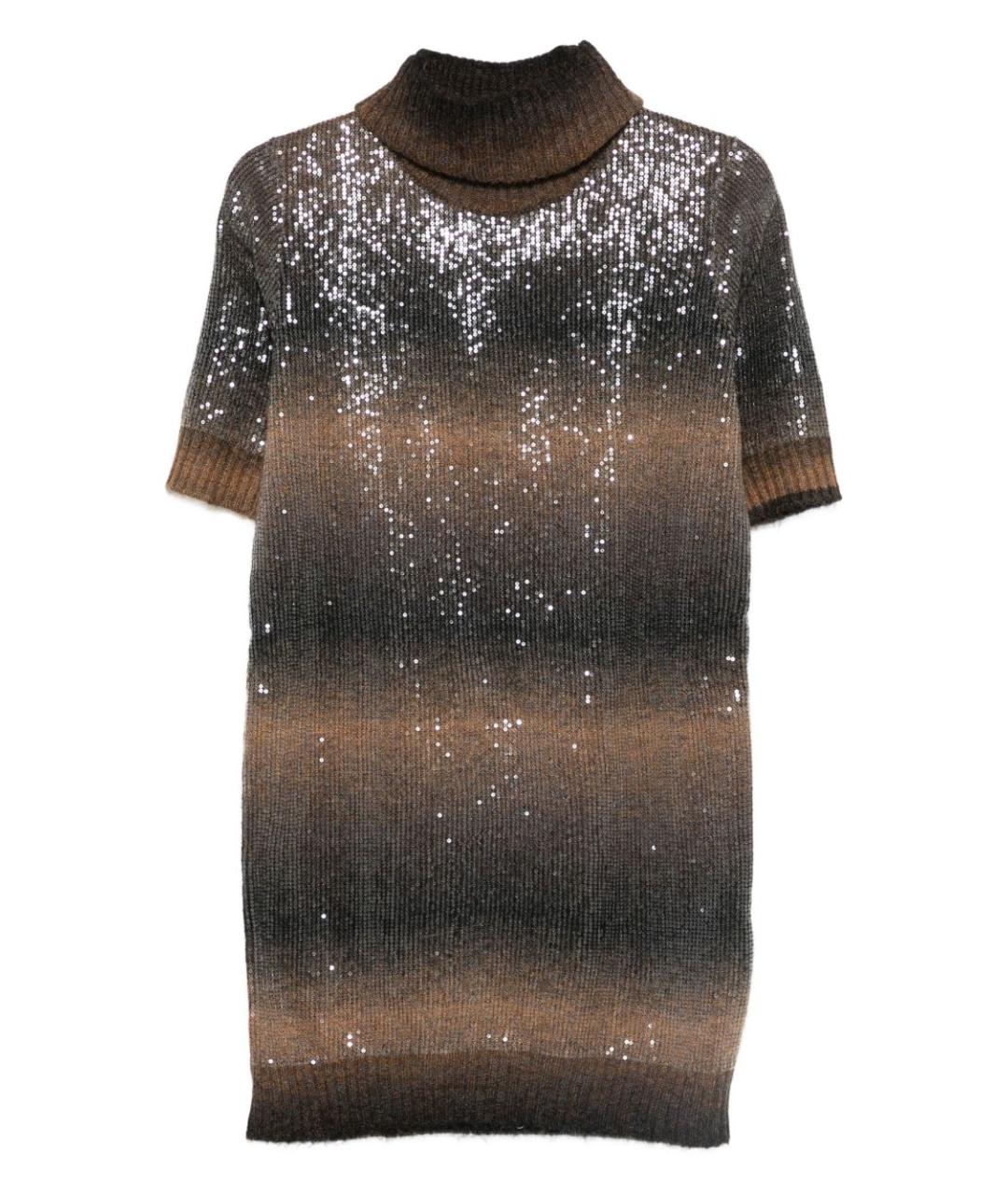 LIU JO Мульти полиэстеровое платье, фото 1