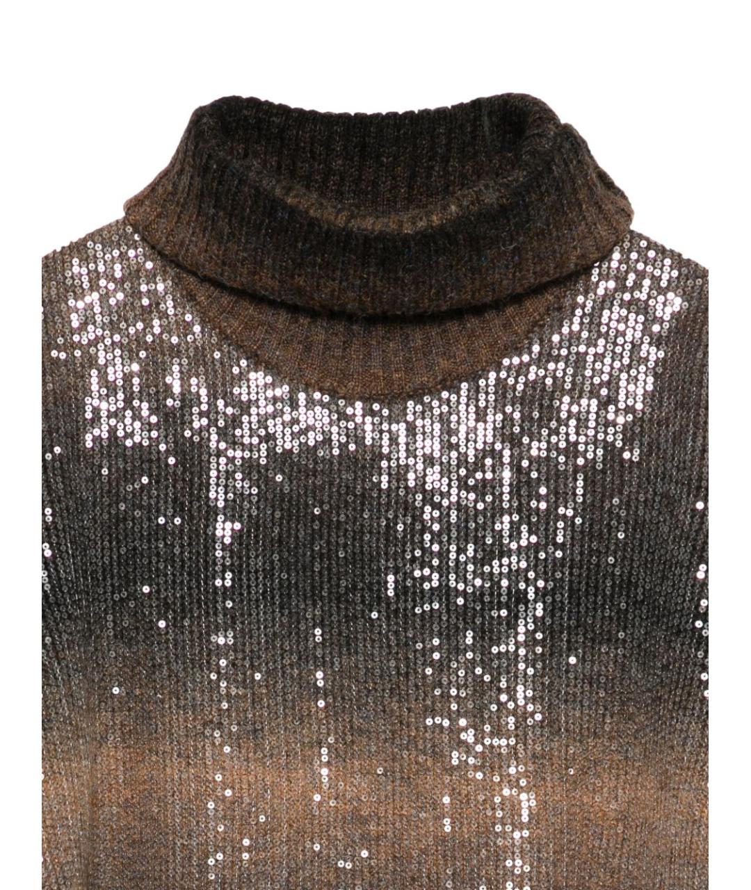 LIU JO Мульти полиэстеровое платье, фото 3