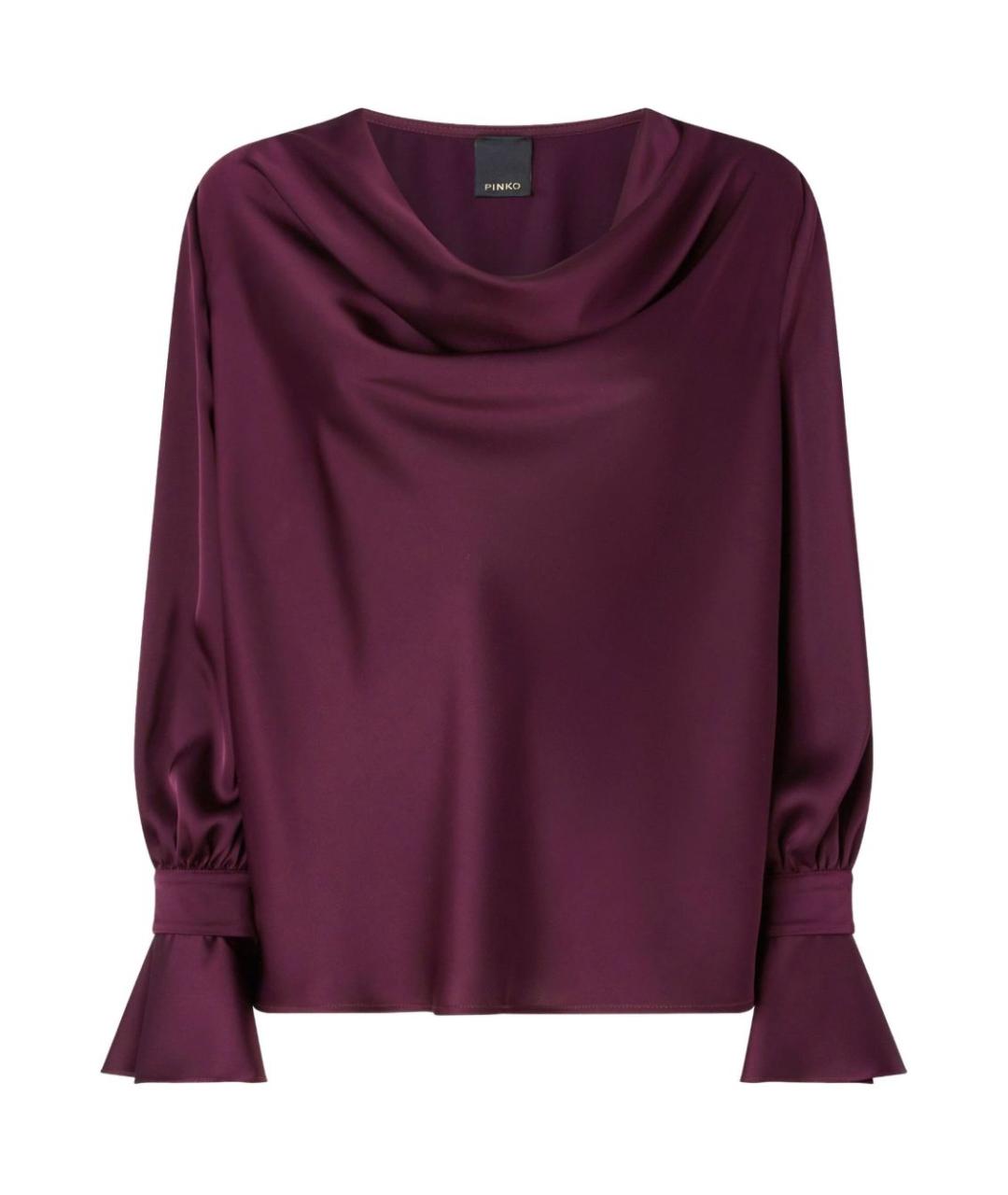 PINKO Бордовая полиэстеровая блузы, фото 1