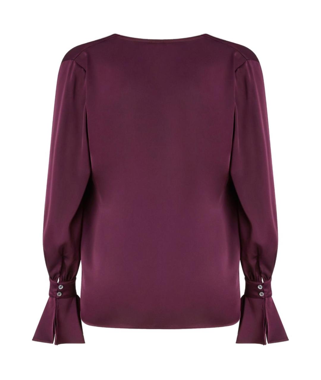 PINKO Бордовая полиэстеровая блузы, фото 2